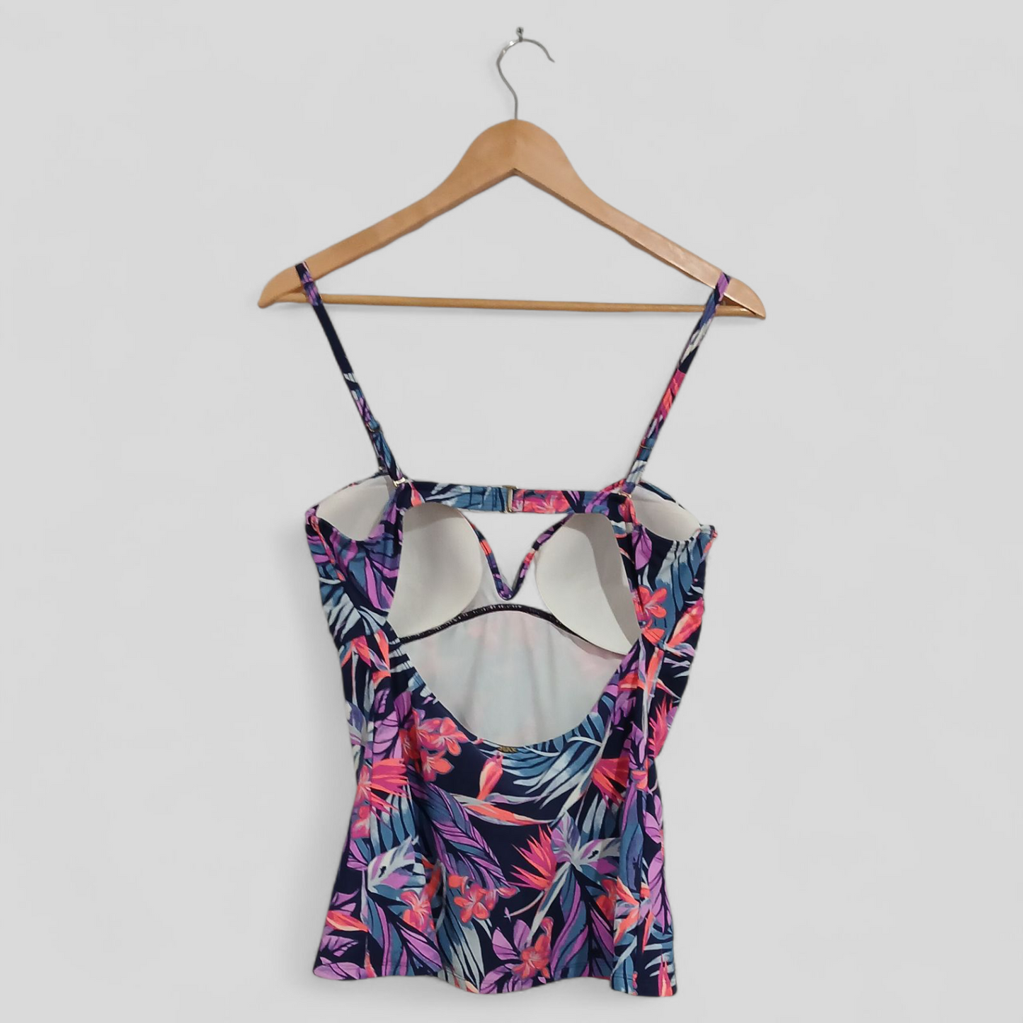 (XL) Roxy | Floral Swimtop