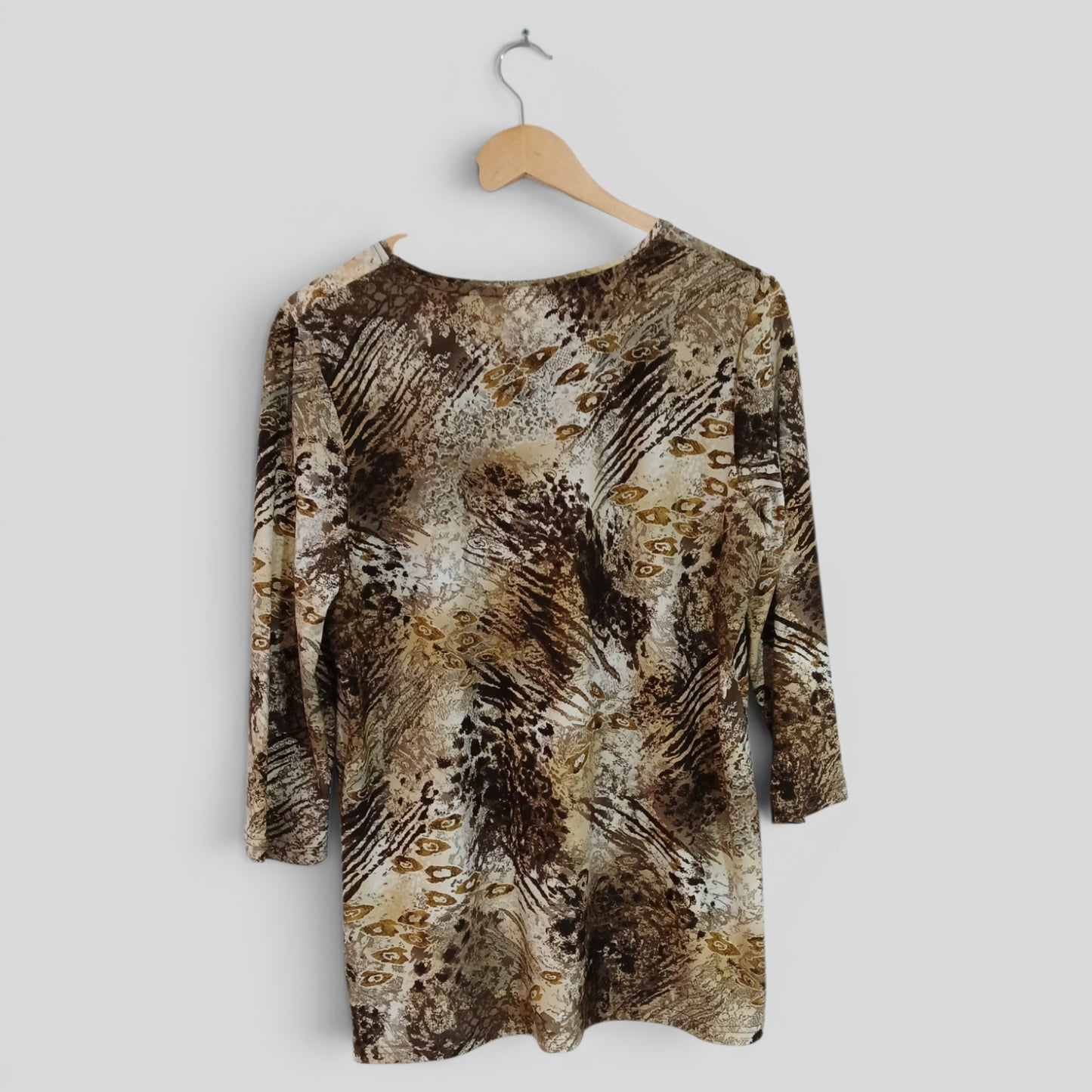 (12) Millers | Brown Print Blouse