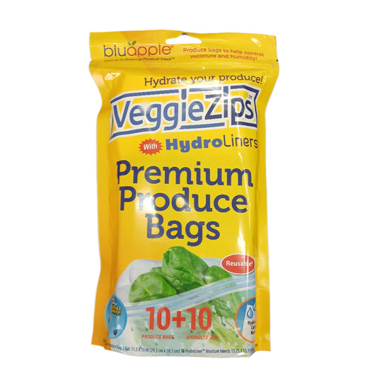 BLUEAPPLE VEGGIEZIPS 10 PACK