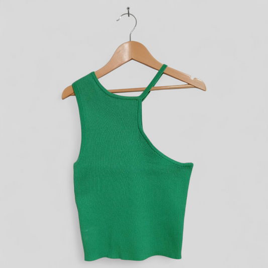 (S) Runway Scount | Green Blouse