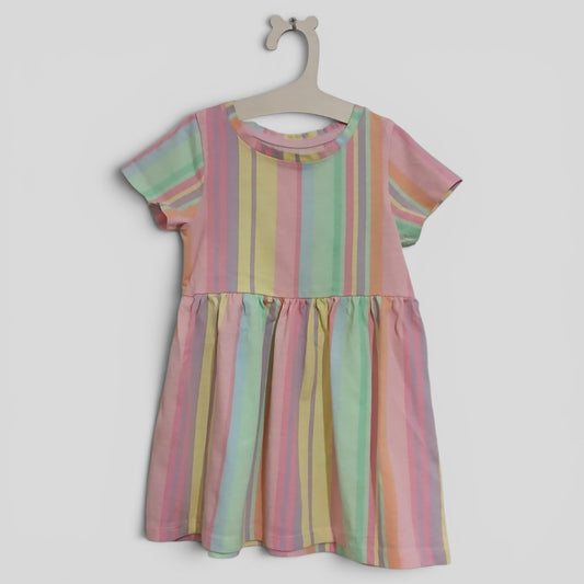 (1JNR) K-D | Striped Dress
