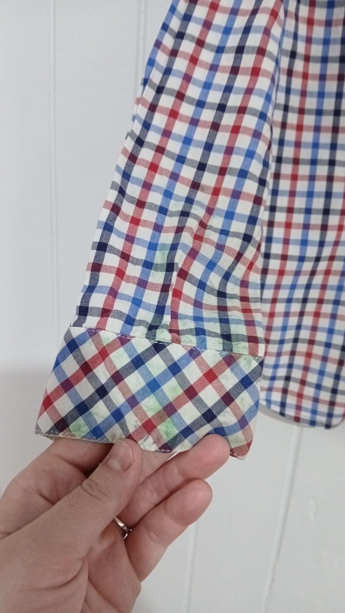 (7JNR) Peter Morissey | Check Shirt