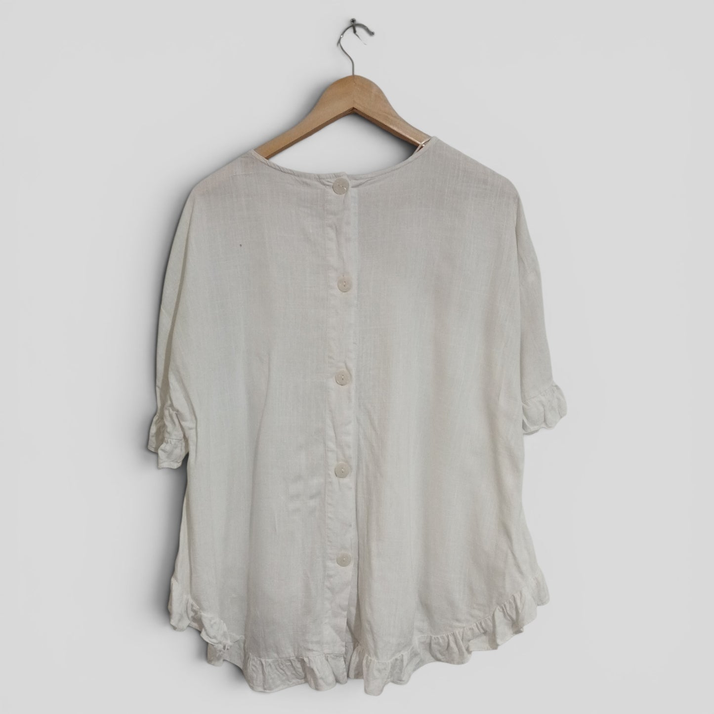 (16) Anko | White Blouse