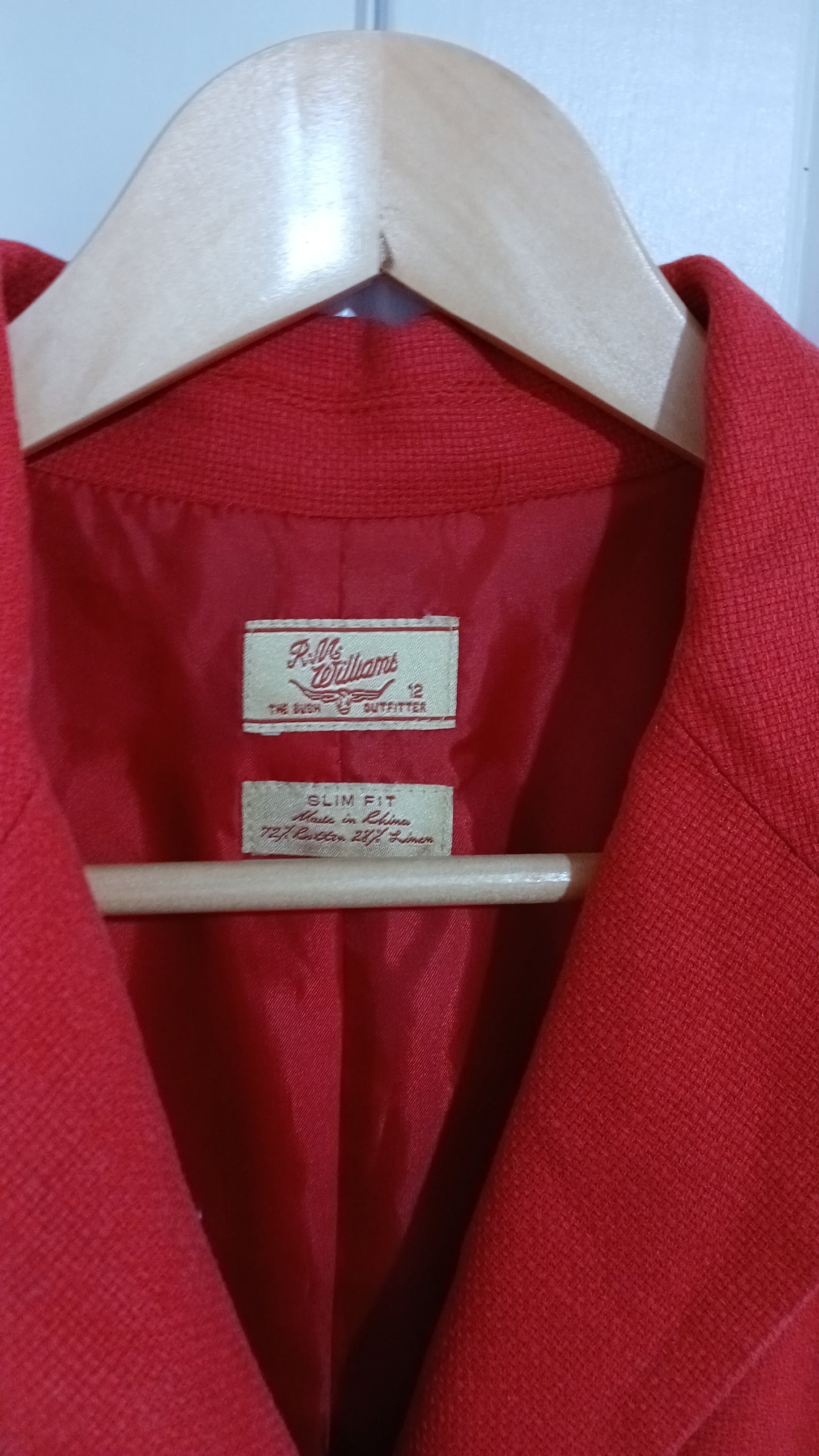 (12) RM Williams | Red Blazer