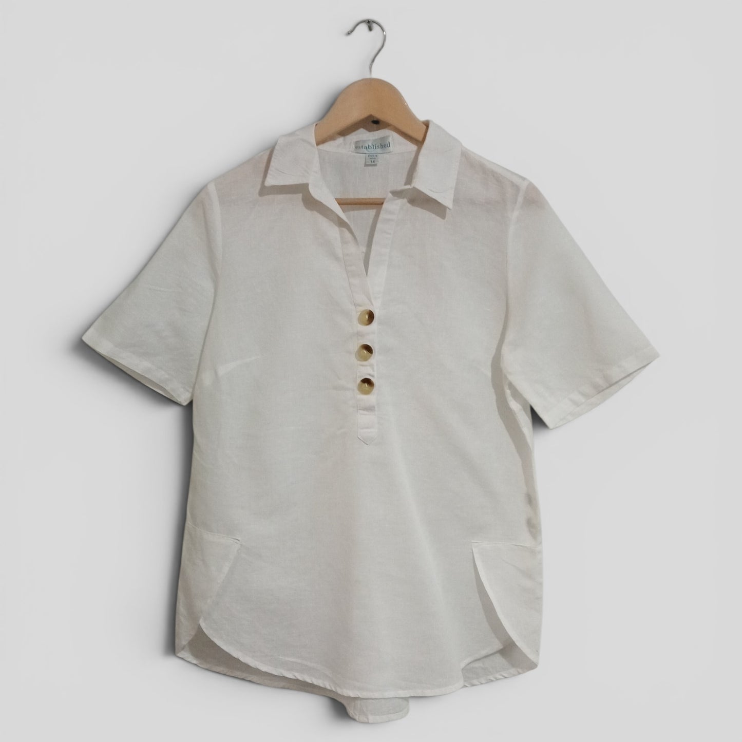 (14) Established | White Blouse