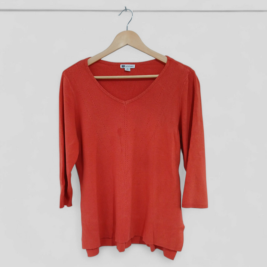 (M) Rockmans | Orange Blouse
