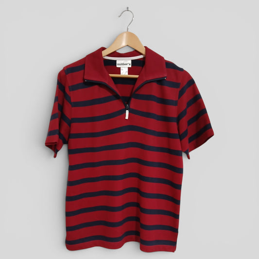 (10) Millers | Red Striped polo