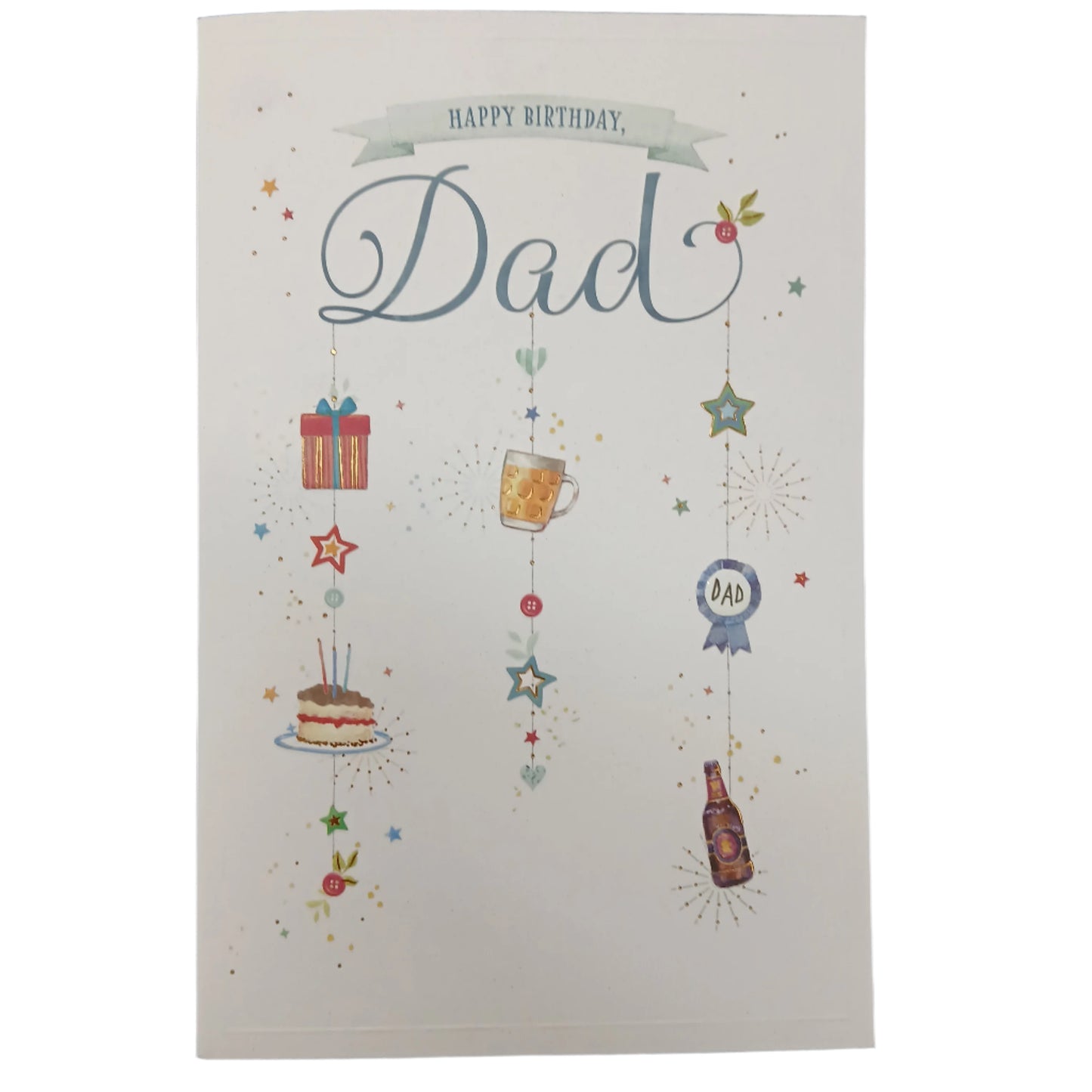 Birthday Card |  Dad/Simply Precious Dad bird house
