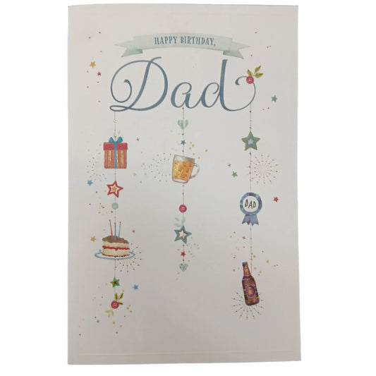 Birthday Card |  Dad/Simply Precious Dad bird house