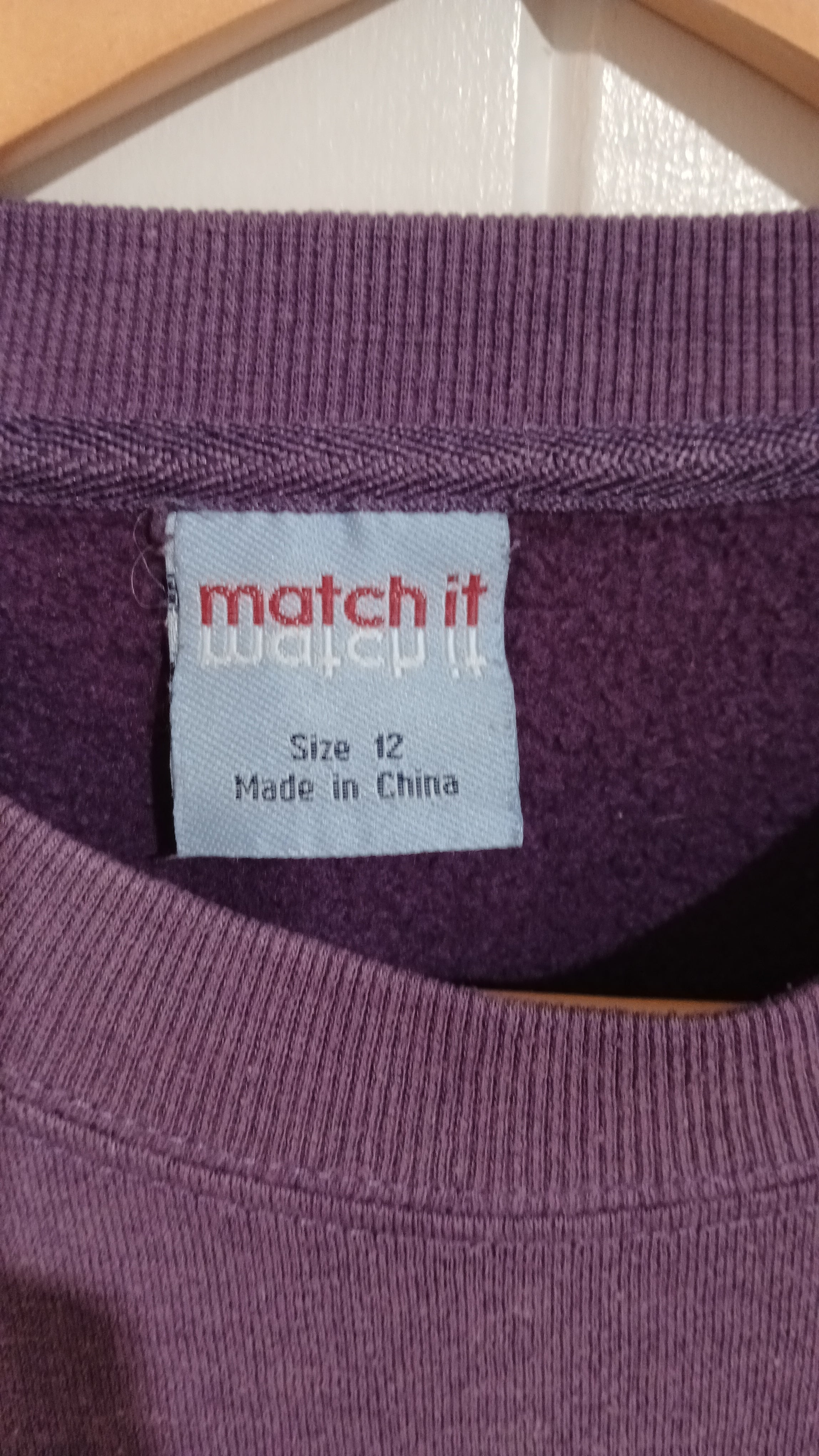 Image of (12) Match It | Light Purple Jumper