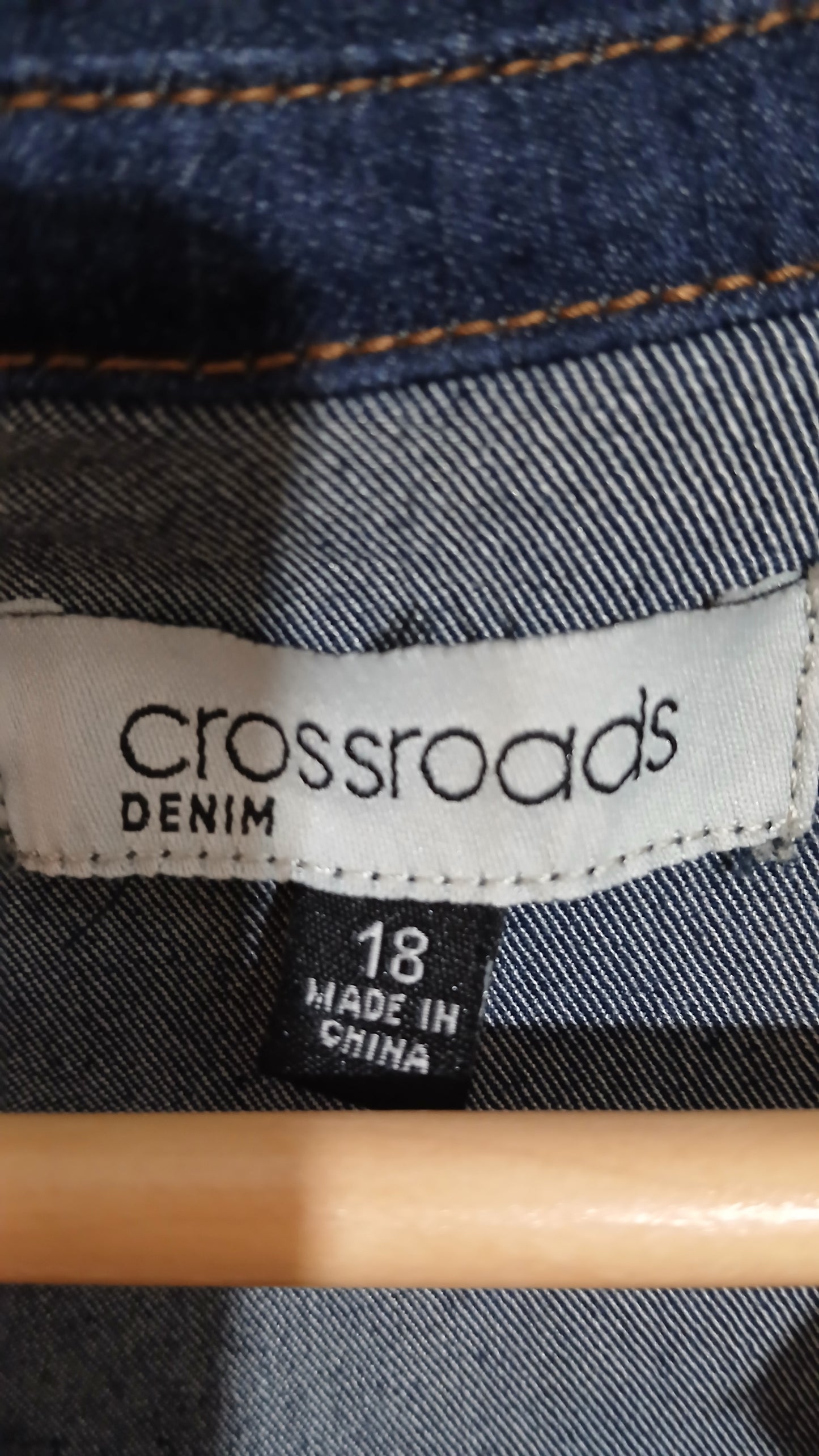 (18) Crossroads | Denim Dress