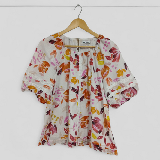 (10) Just Jeans | Floral Blouse