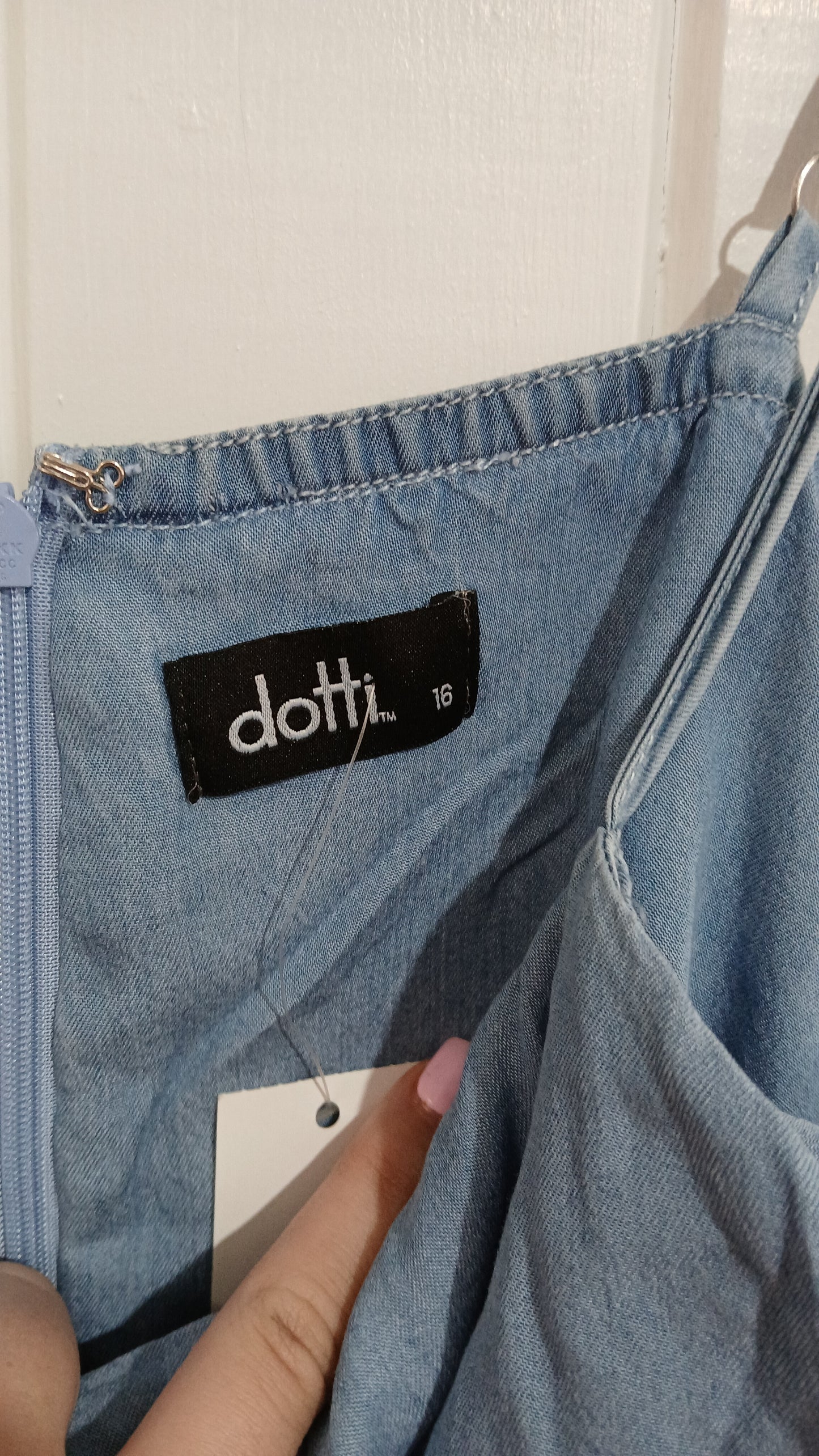 (16) Dotti | Wrap Denim Dress | BNWT