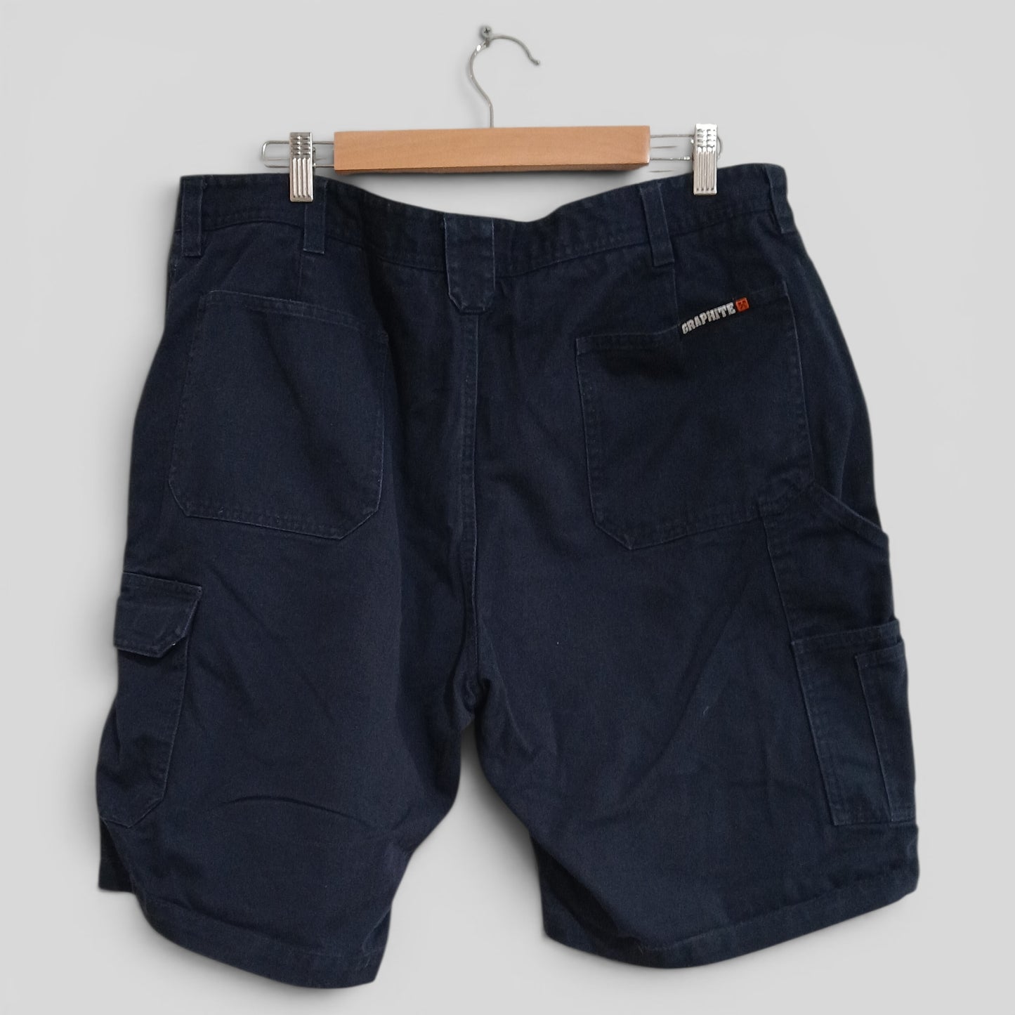 (40) Target | Graphite Navy Work Shorts