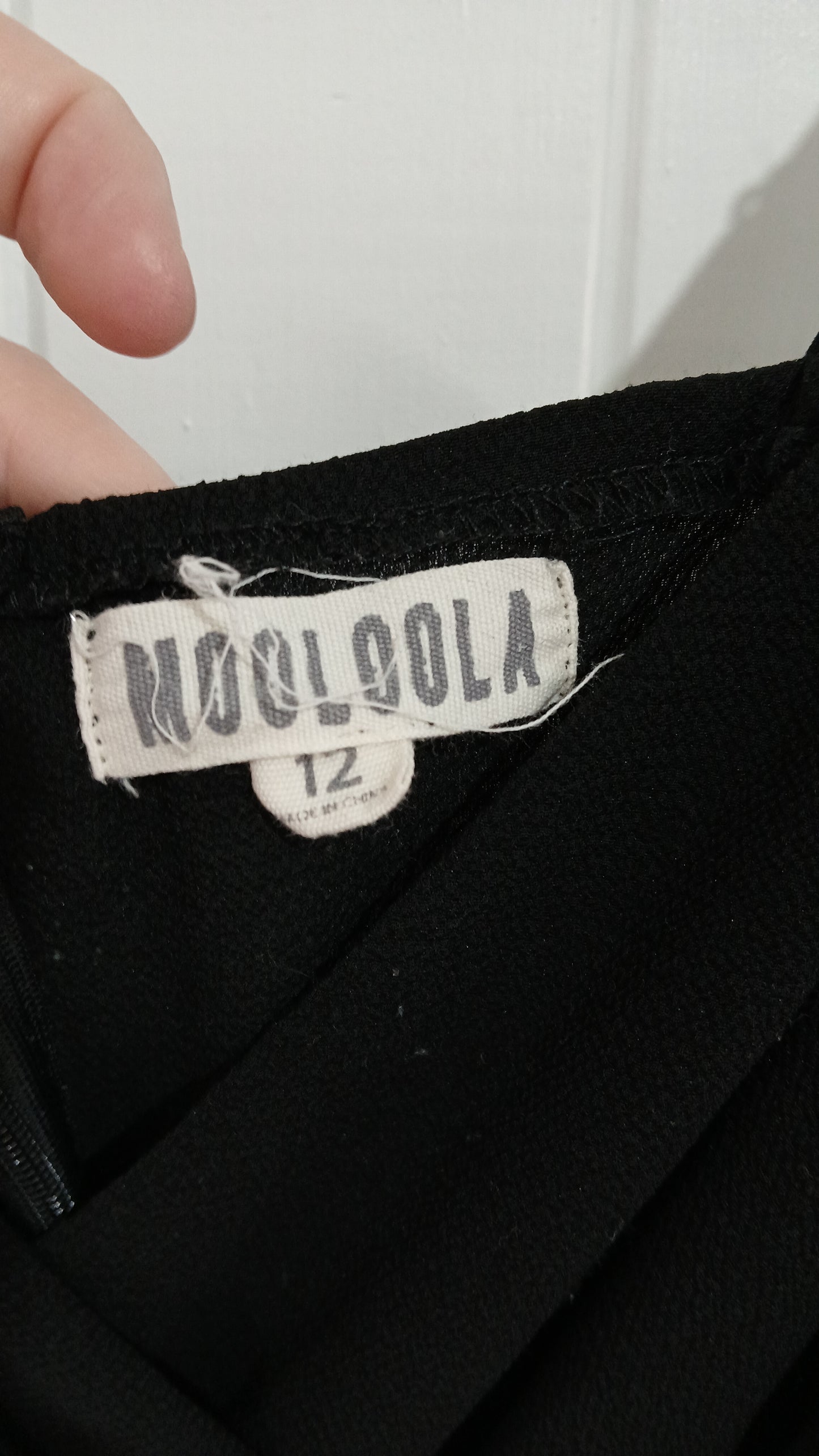(12) Mooloola | Black Playsuit