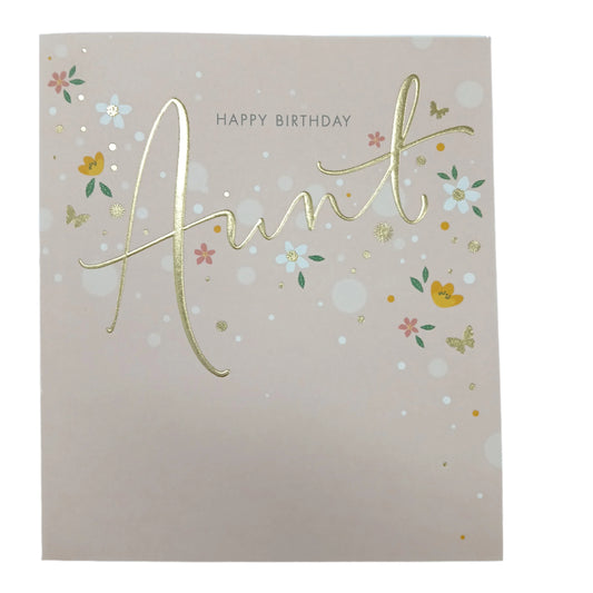 Birthday Card |  Aunt/Dazzling aunt