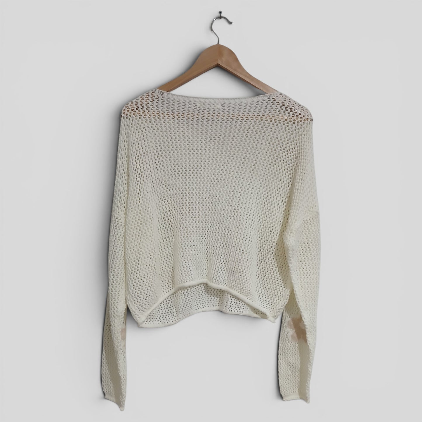 (M/L) Vine Apparel | Flower Knit Cardi