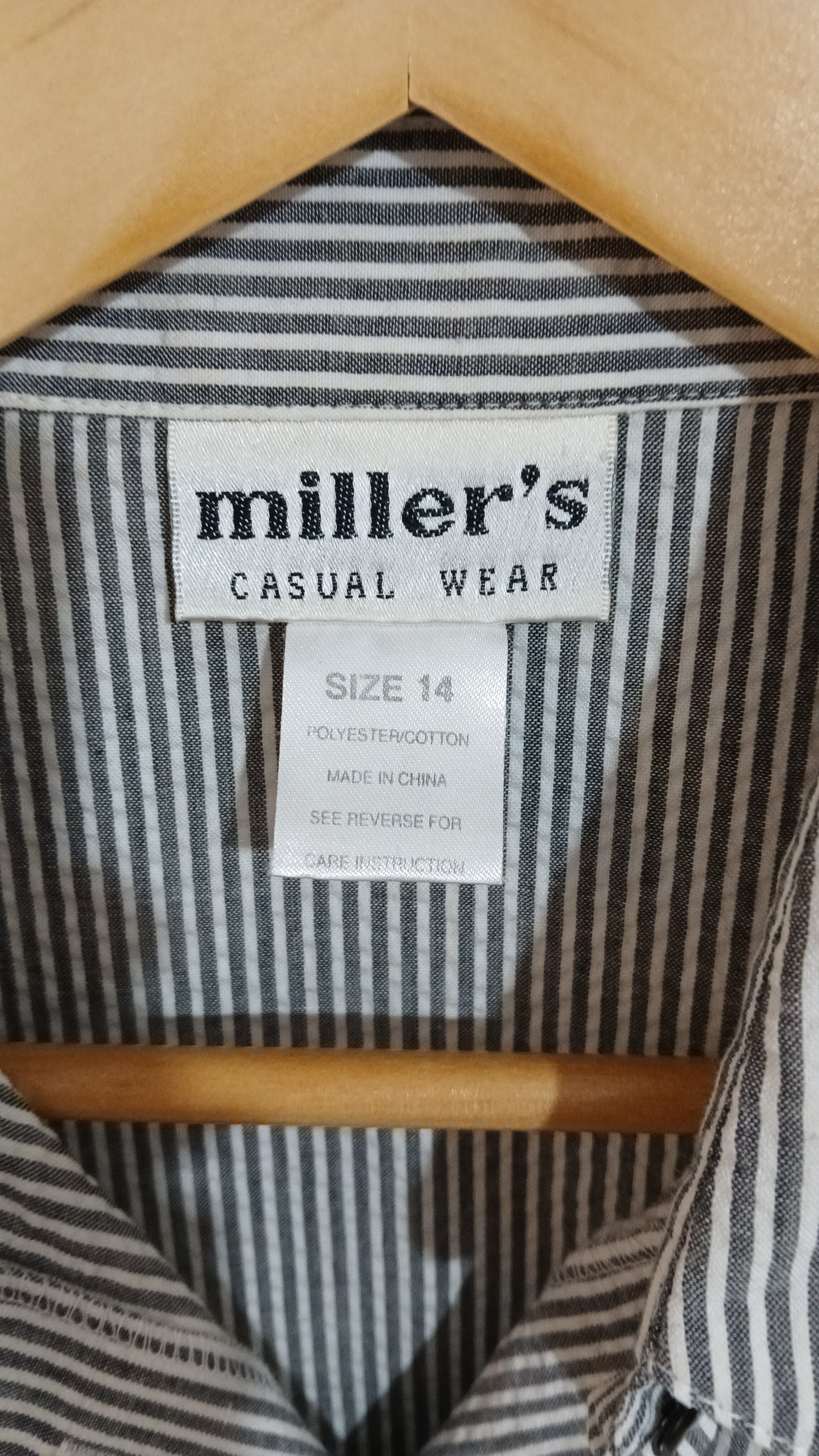 (14) Millers | Casual BW Striped Blouse