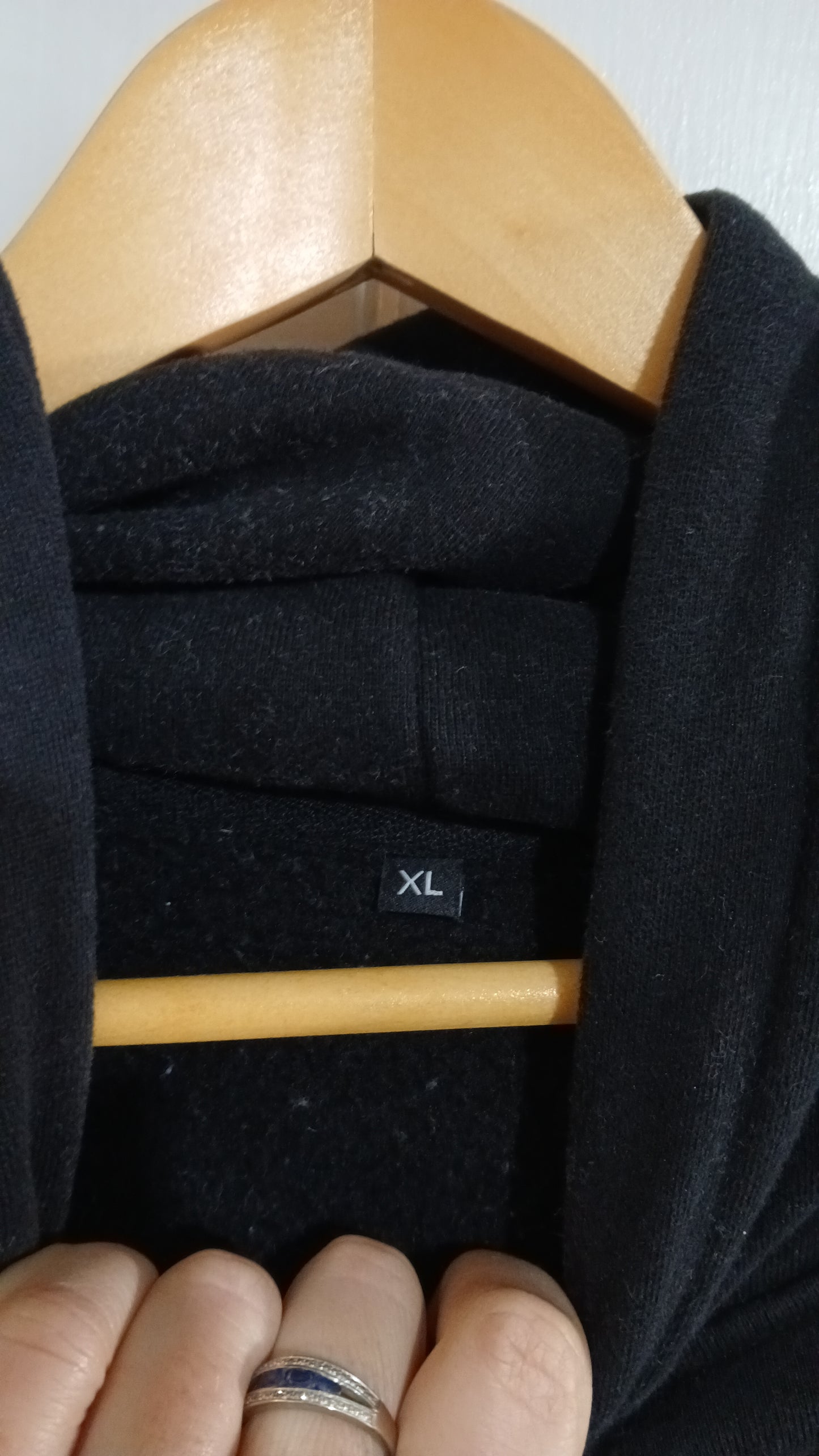 (XL) Rootex | Black Hoodie