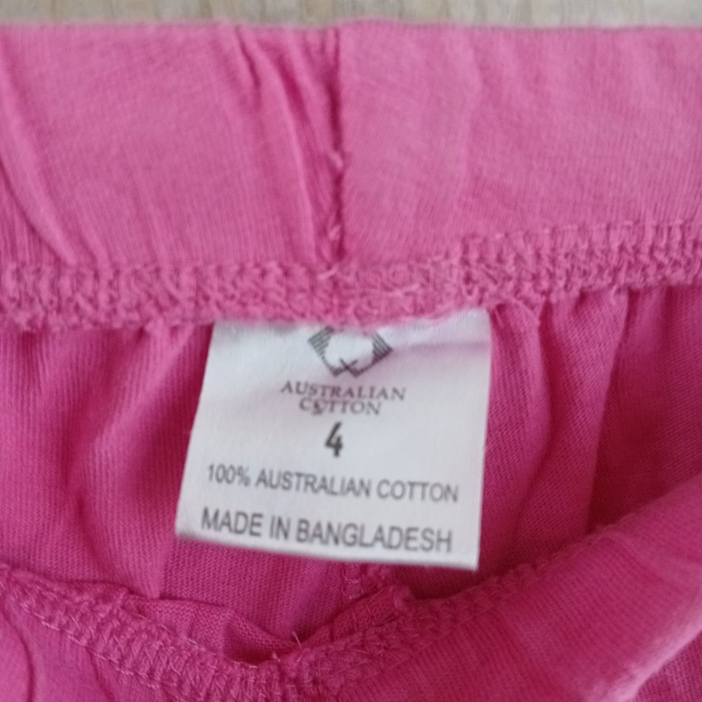 (4) Australian Cotton | Pink Shorts