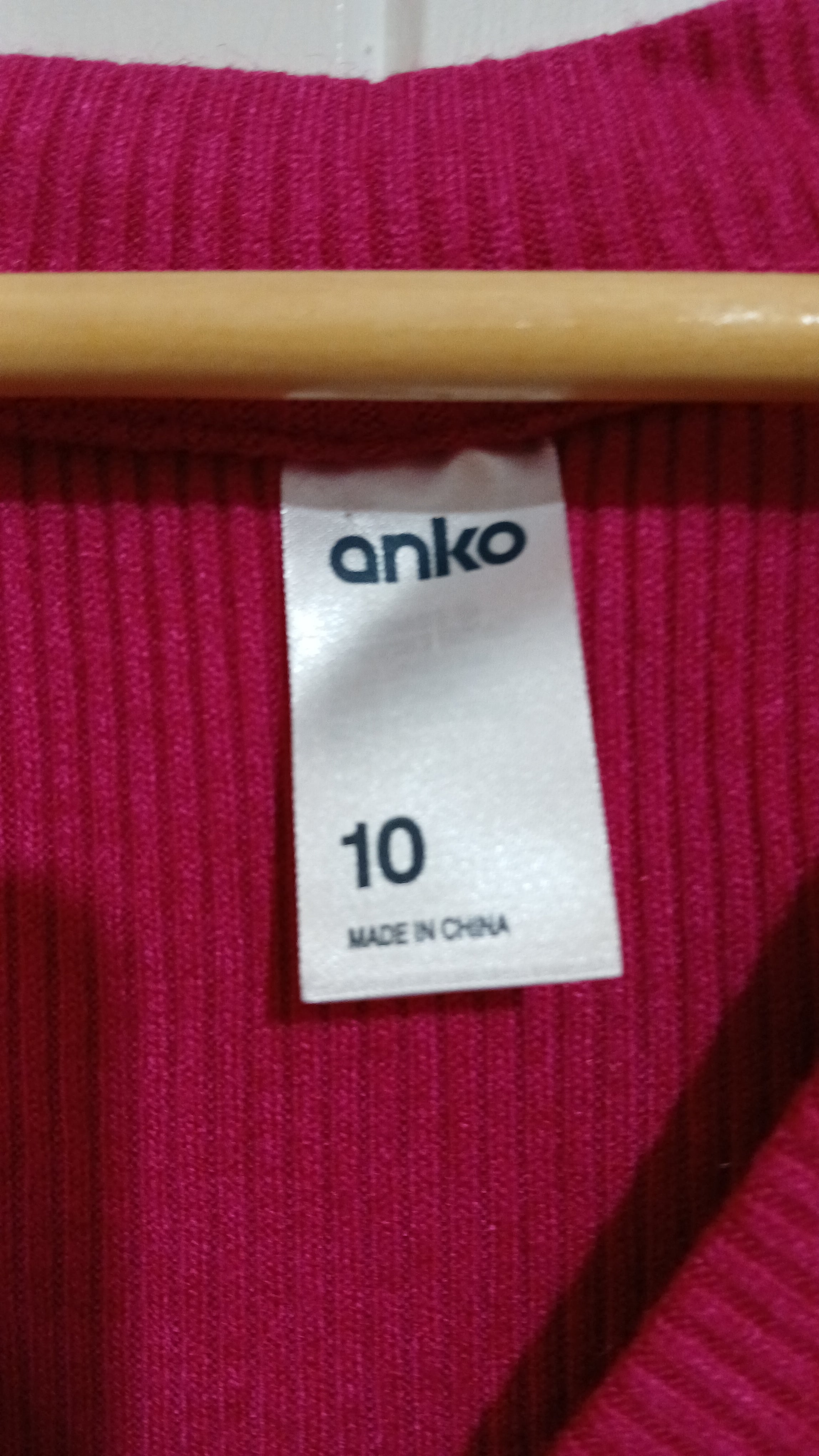 Image of (10) Anko | Pink LS Shirt