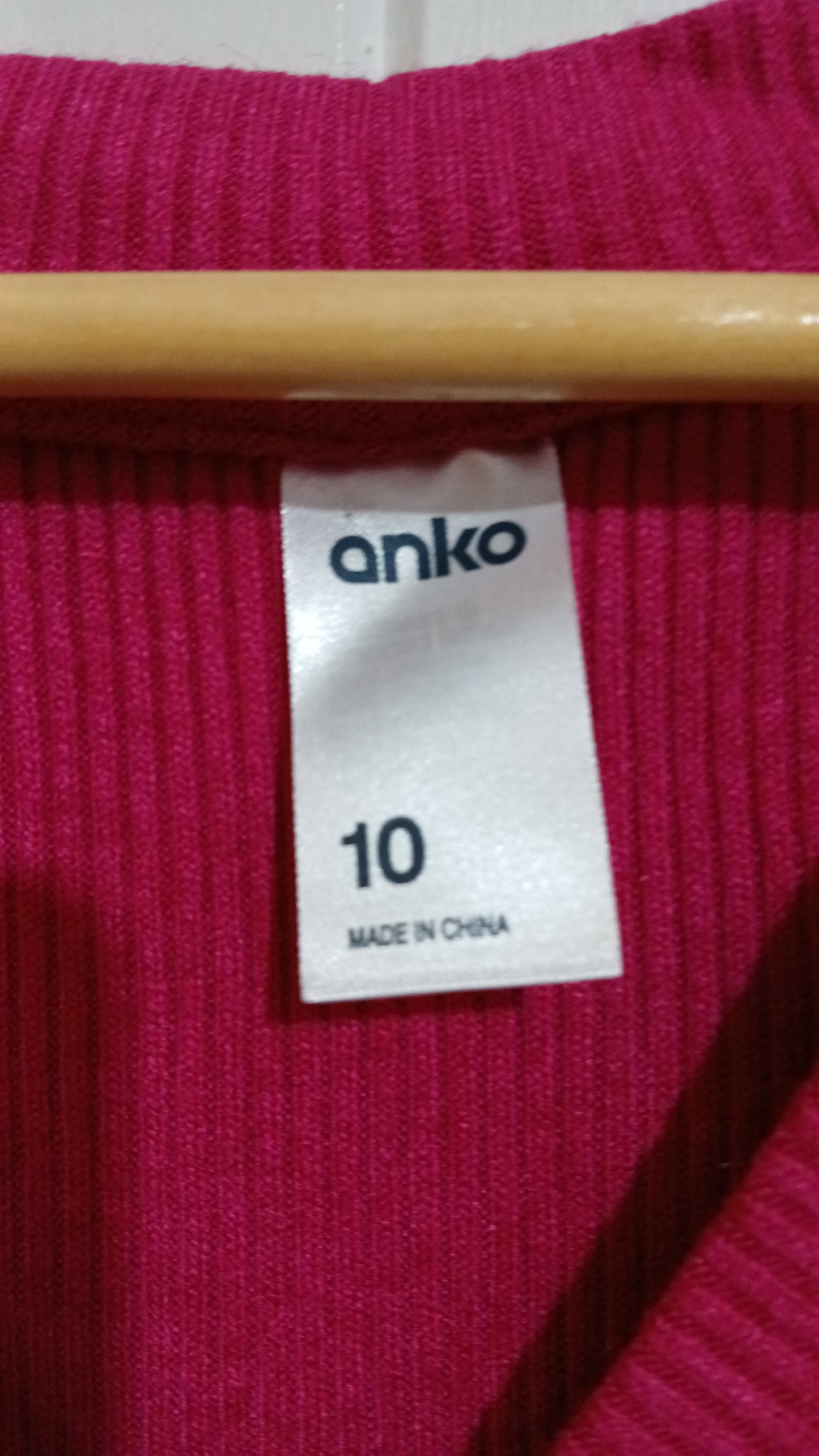 (10) Anko | Pink LS Shirt