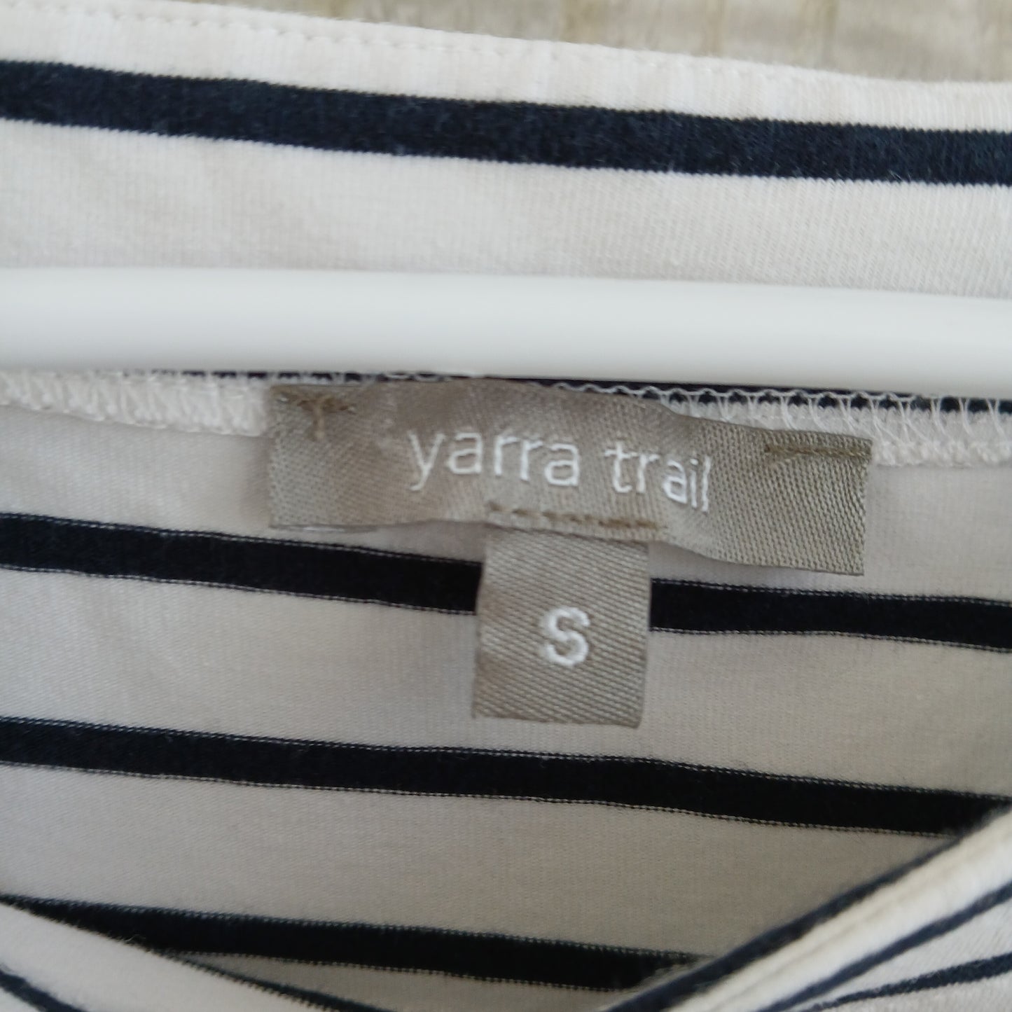 (S) Yarra Trail Striped Blouse