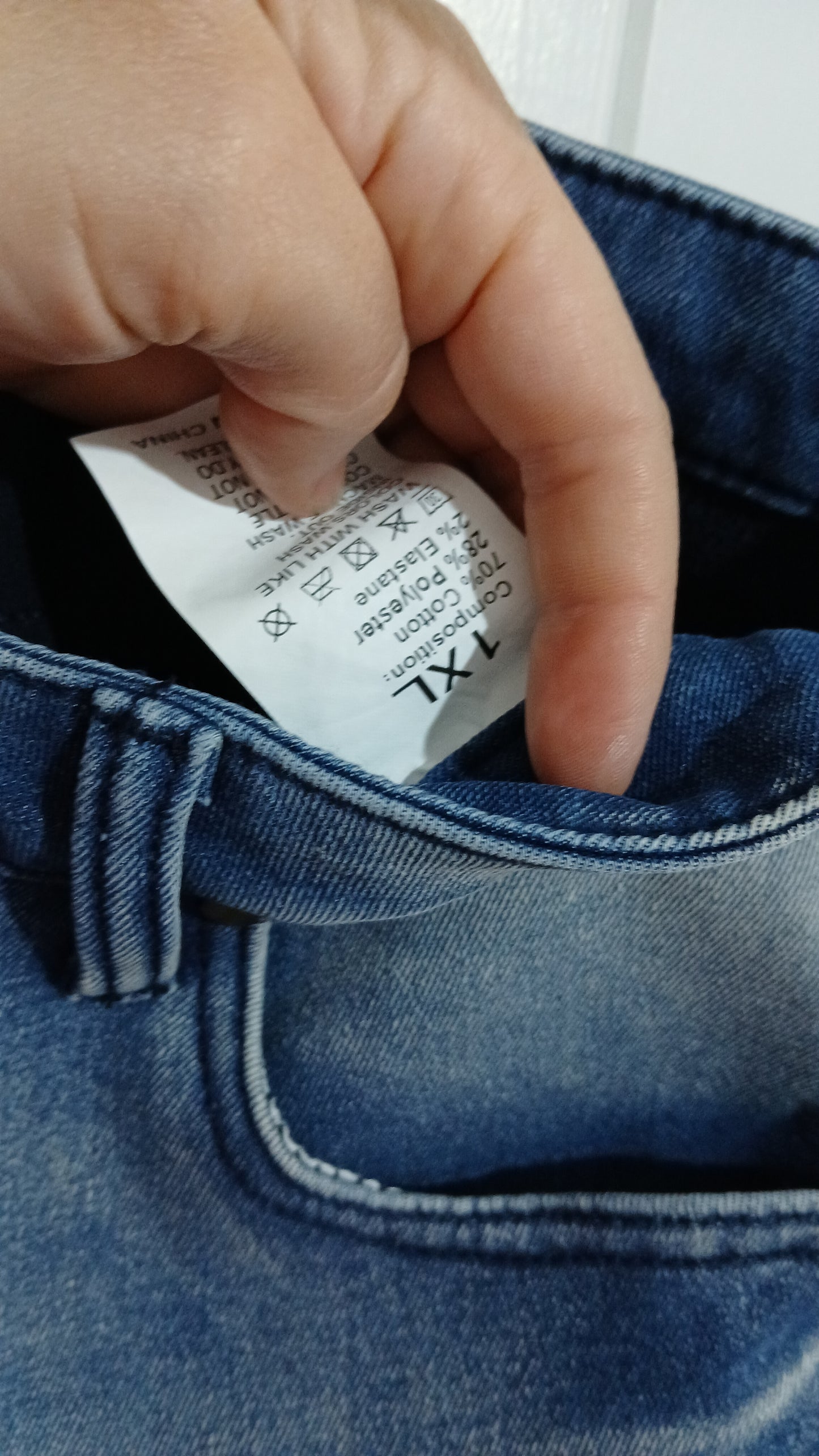 (1XL) Shein | Fleece Lined Jeans