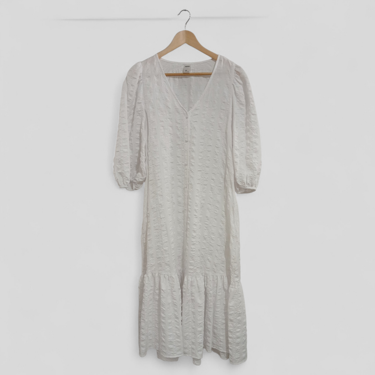 (12) Anko | White Maxi Dress