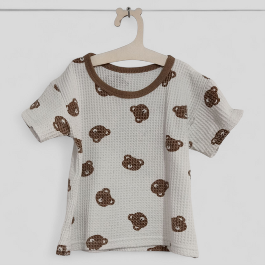 (3JNR) Shein | Bear Shirt