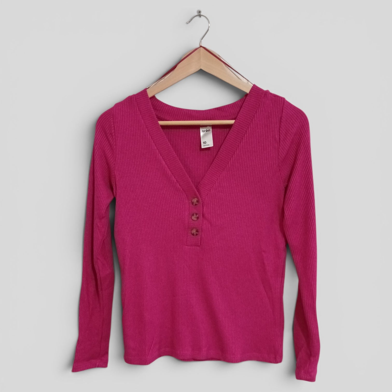 Image of (10) Anko | Pink LS Shirt