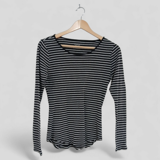 (S) Katies Basics | Striped L/S Shirt