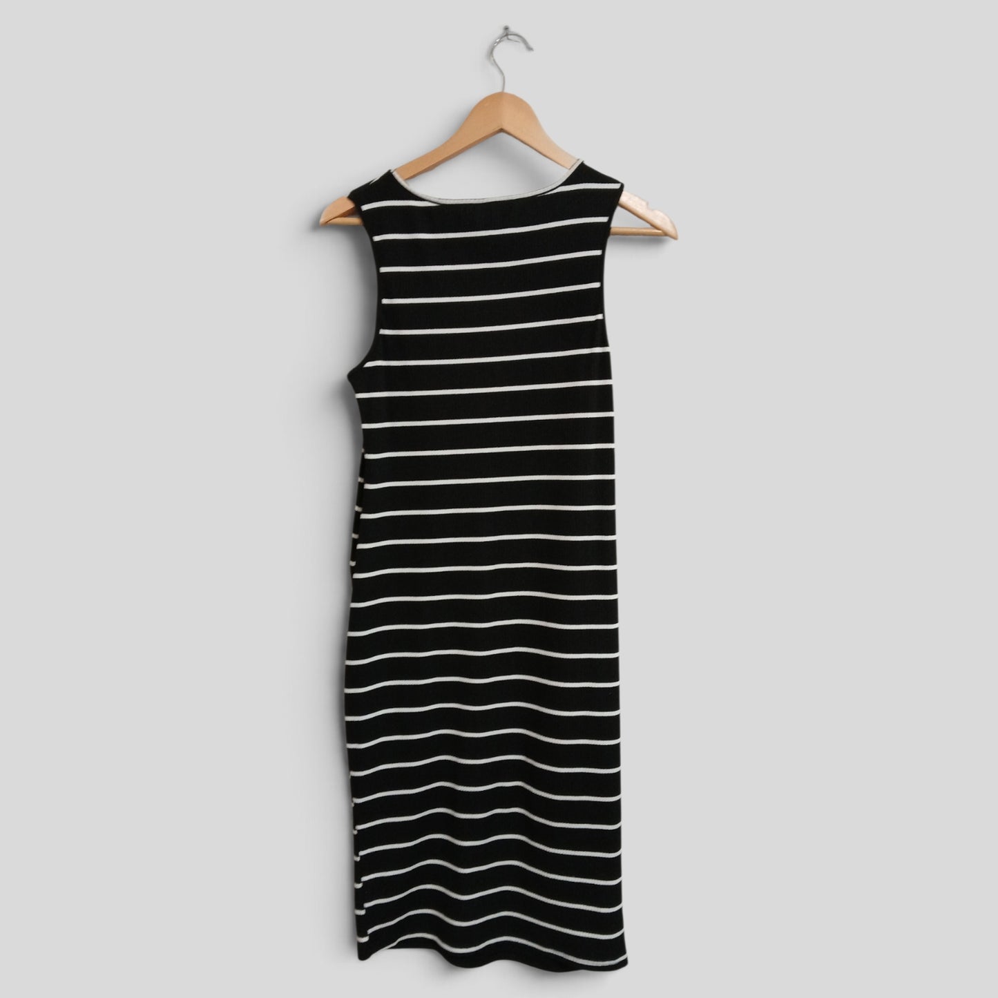 (L) Shein | Striped Maternity Dress