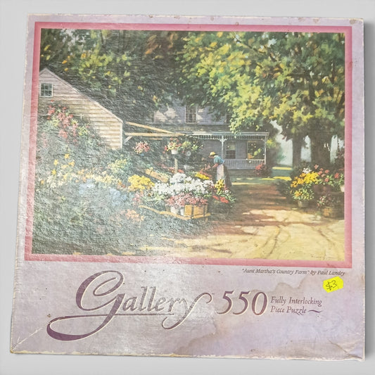 Puzzle | Aunt Martha's Country Farm 550pc