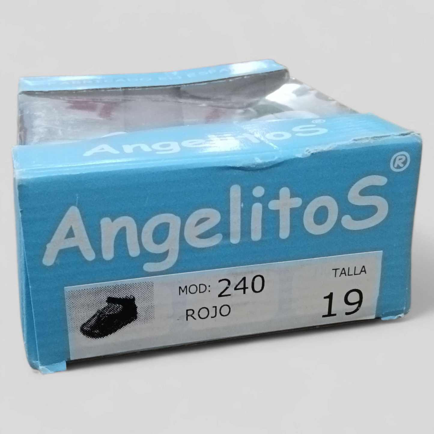 (19) BNWT | Angelitos | Rojo Baby Shoes