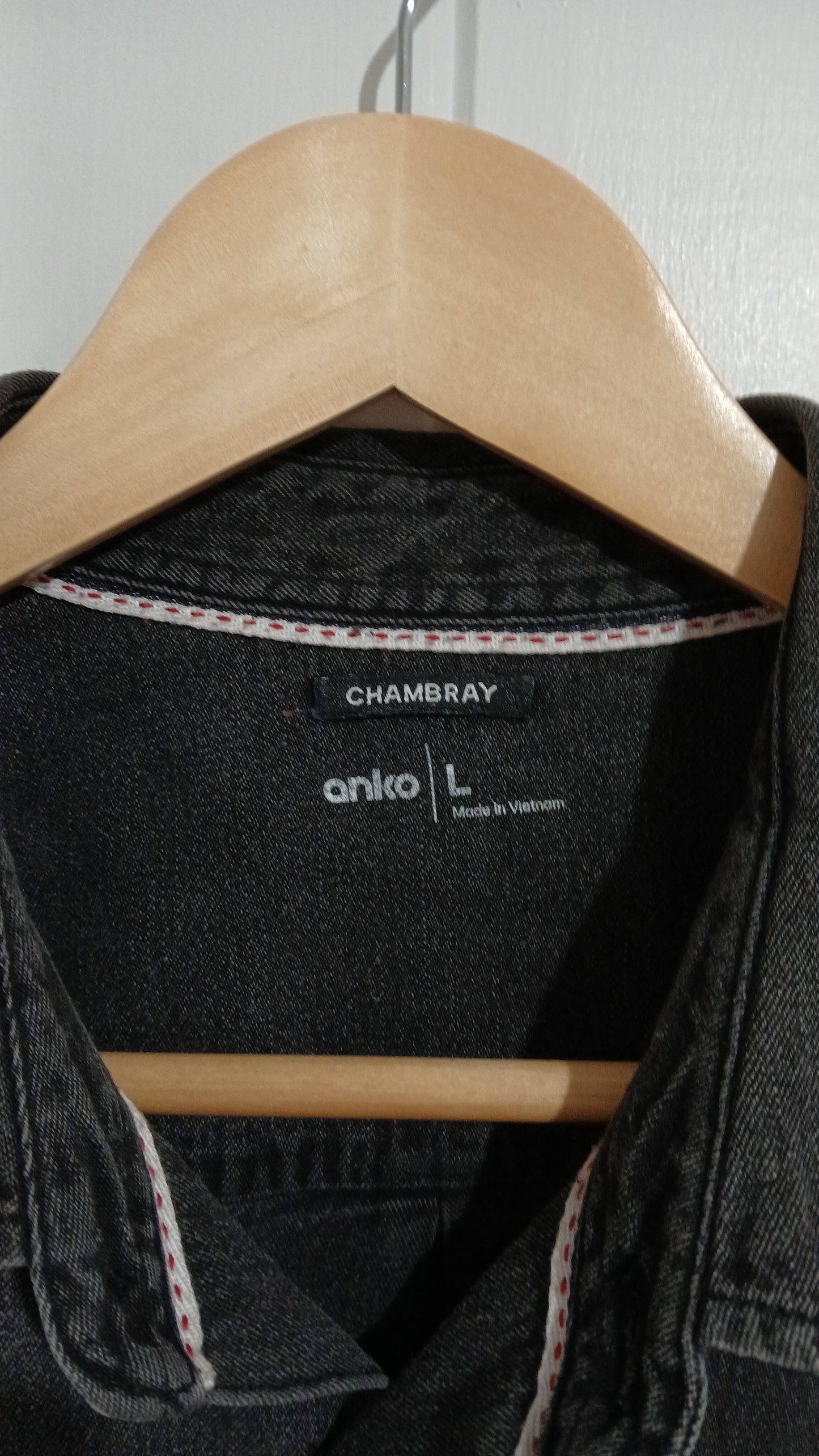 (L) Anko | LS Grey Shirt