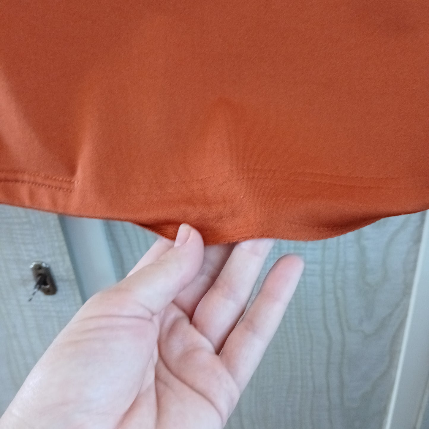 (S) Ally | Rust L/S Blouse