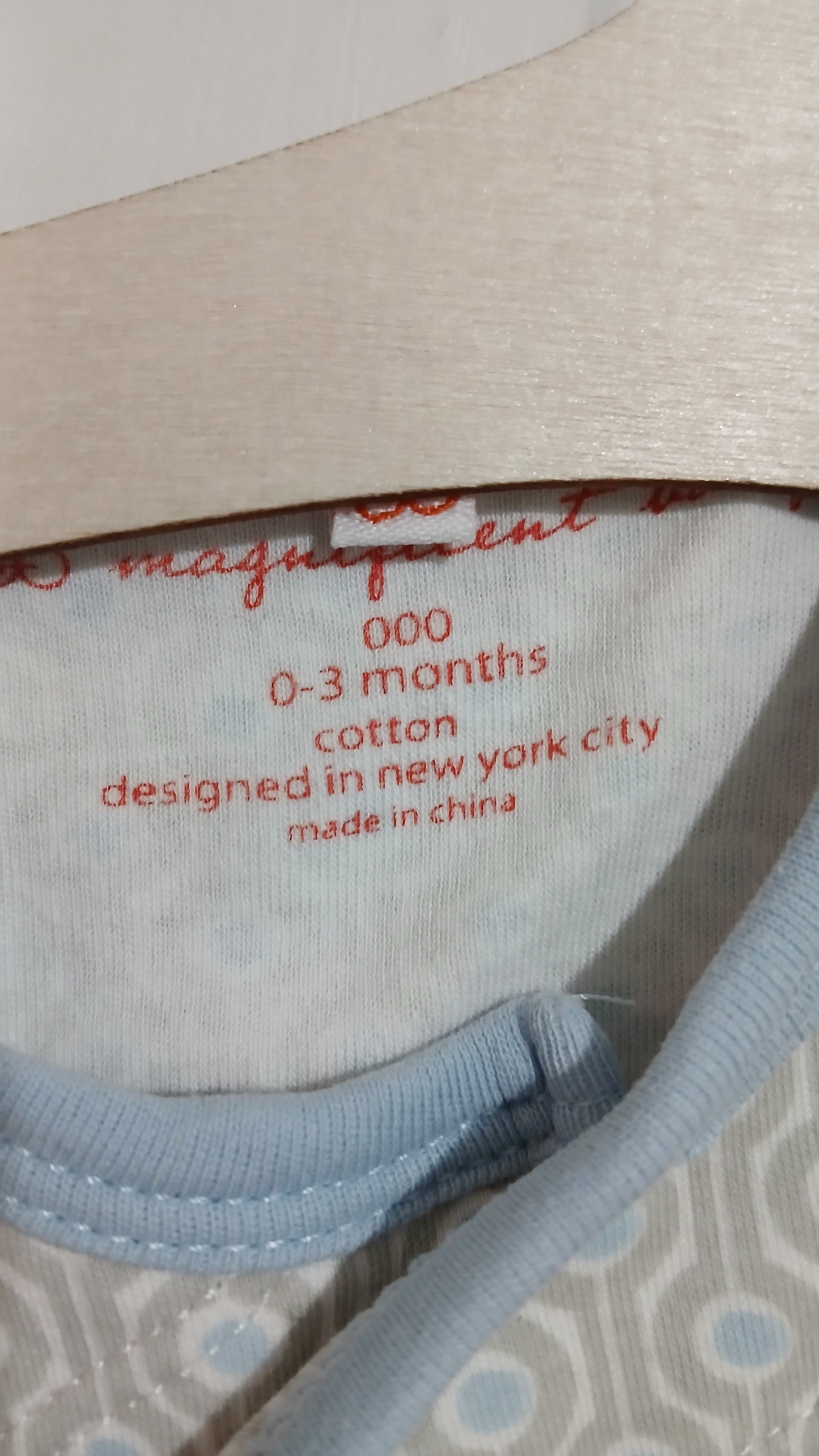 (000JNR) Magnificent Baby Shirt