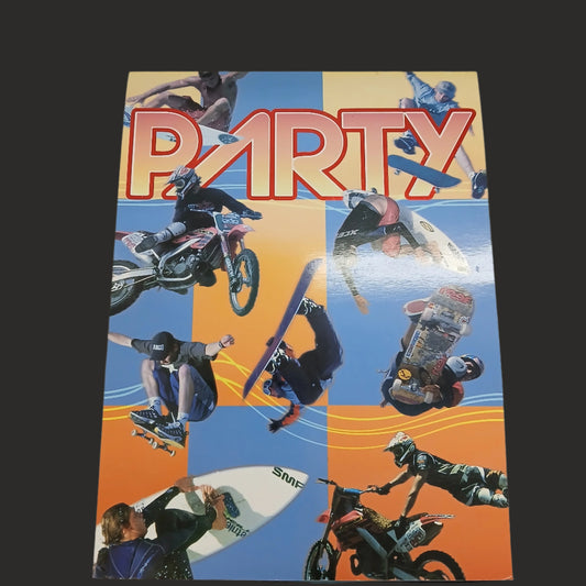 Invitation Pad | Party Invitation | Boys Sports Adventure