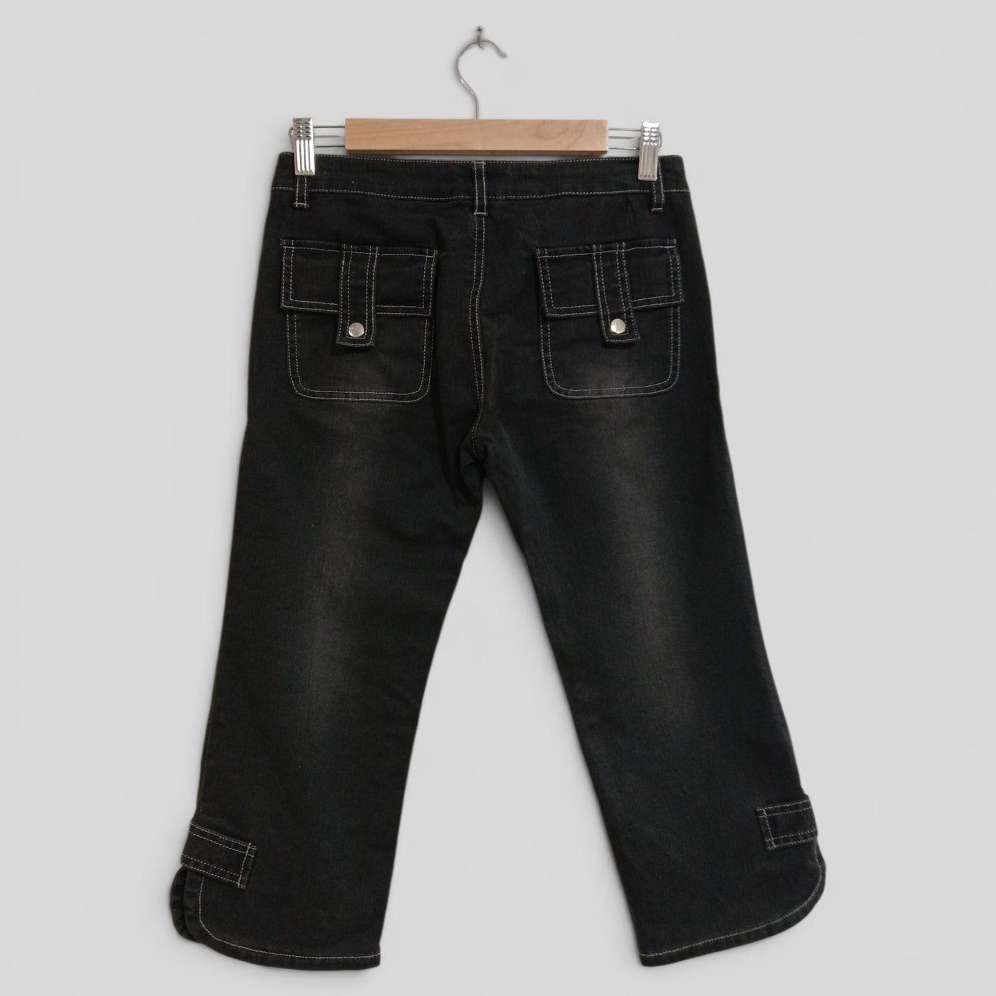 (S) Stone Eagle | Denim Capris