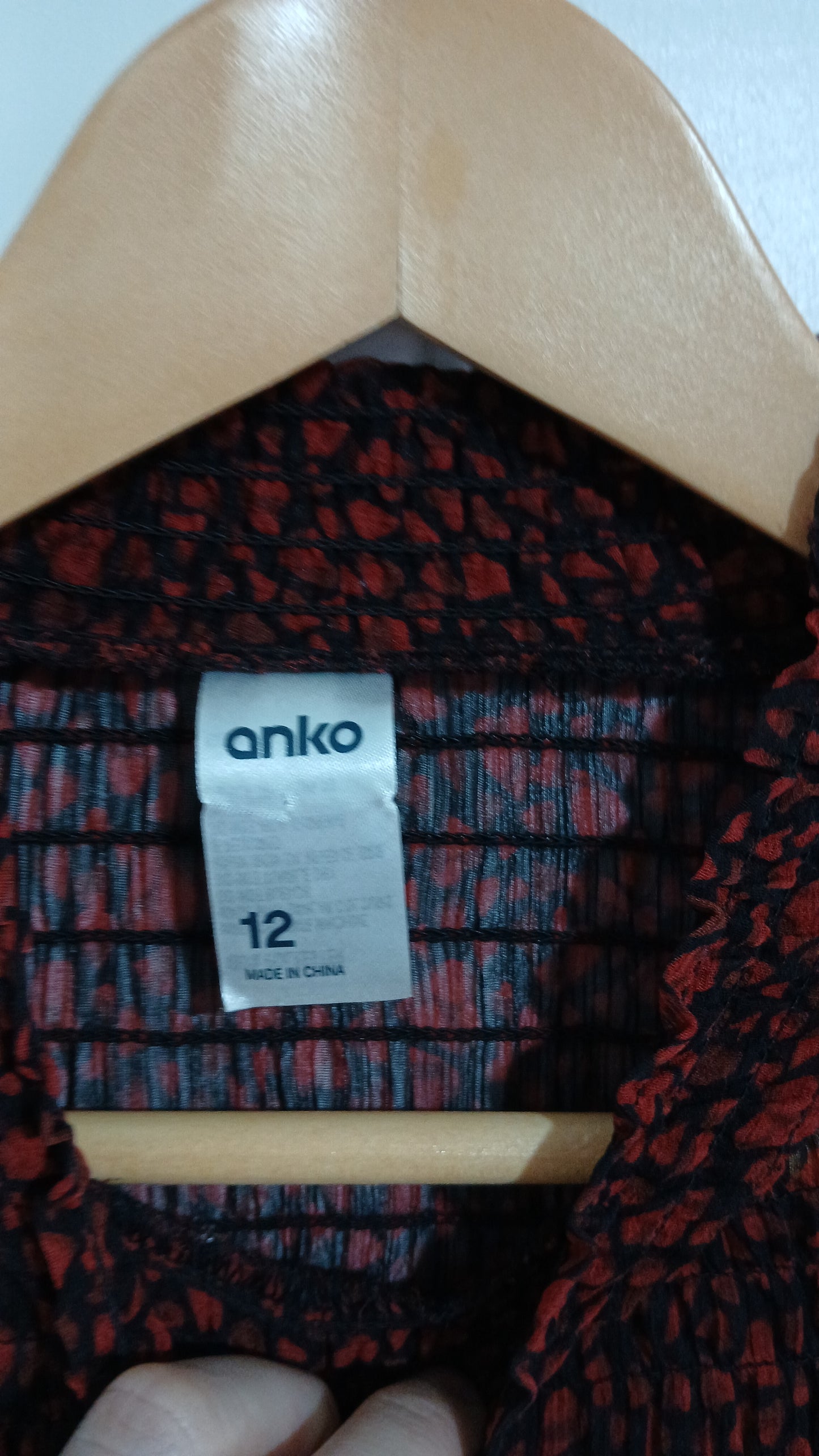 (12) Anko | L/S Blouse
