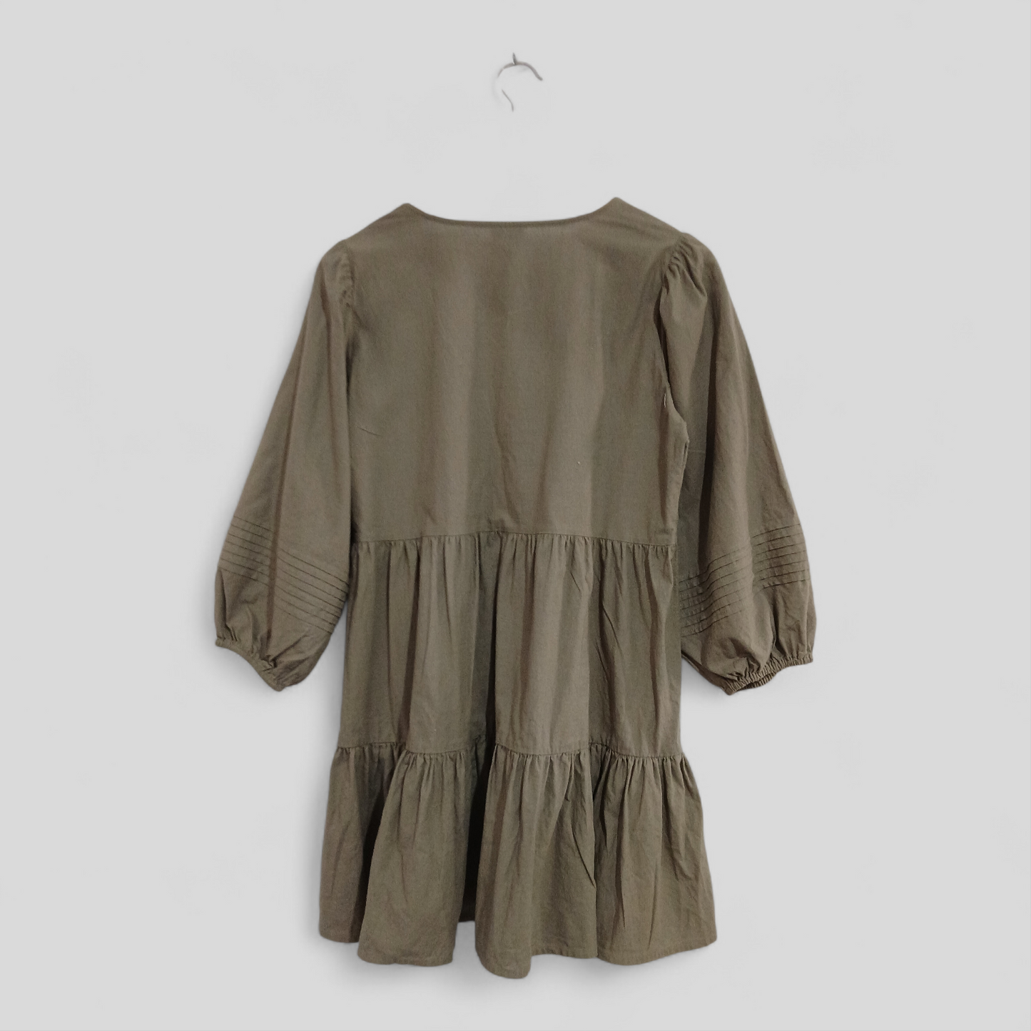 (10) Cotton On | LS Green Dress