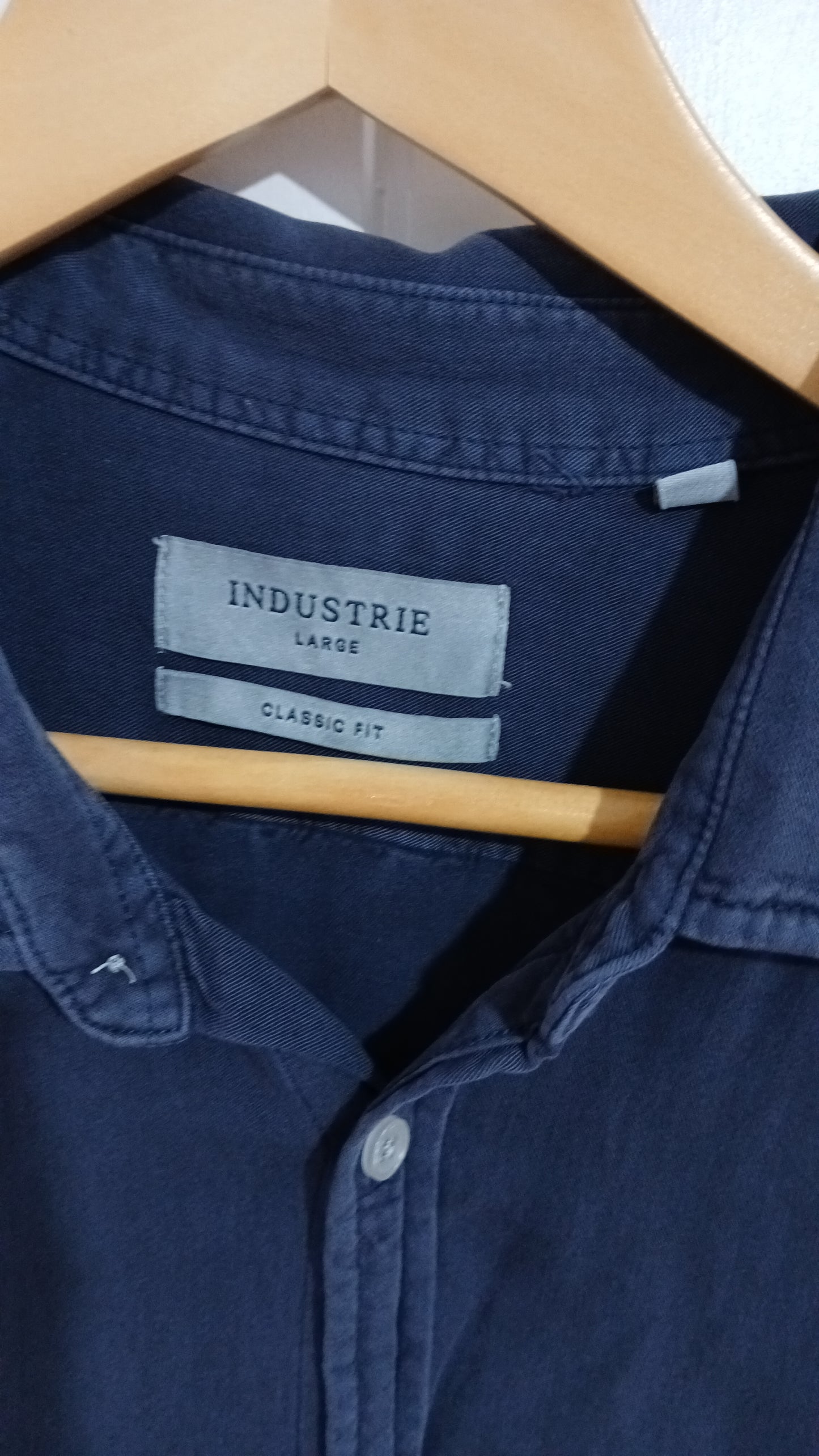 (L) Industrie | Navy SS Shirt