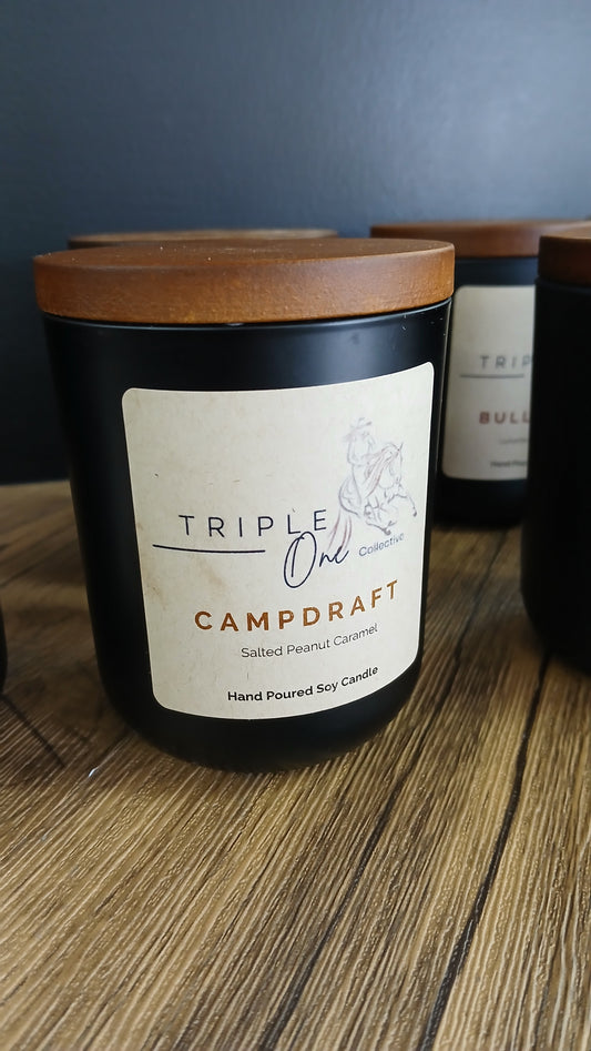 Campdraft | Salted Peanut Caramel Candle