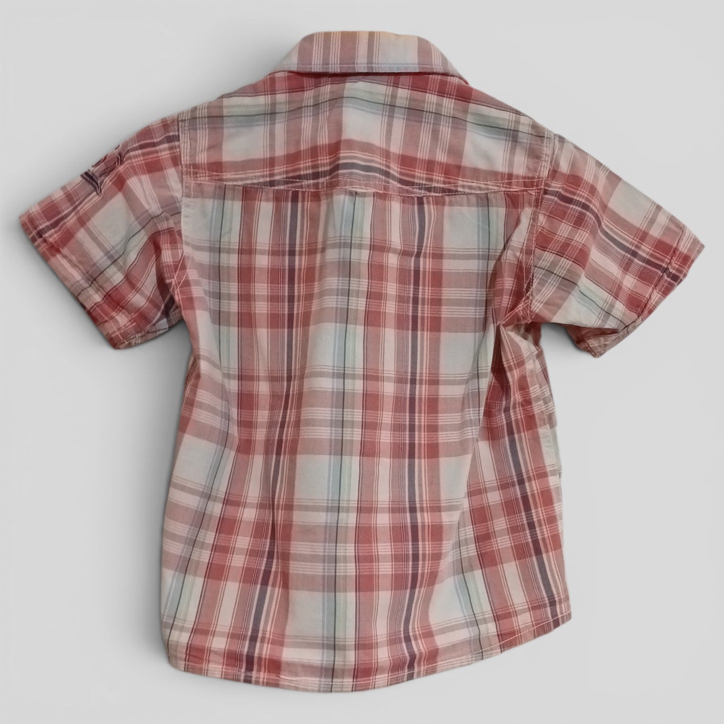 (4JNR) Milkshake | Plaid SS Shirt