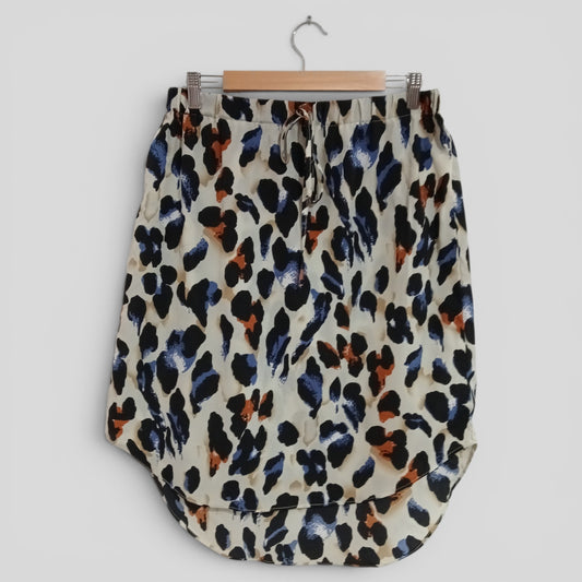 (0XL) Shein | Animal Print Skirt