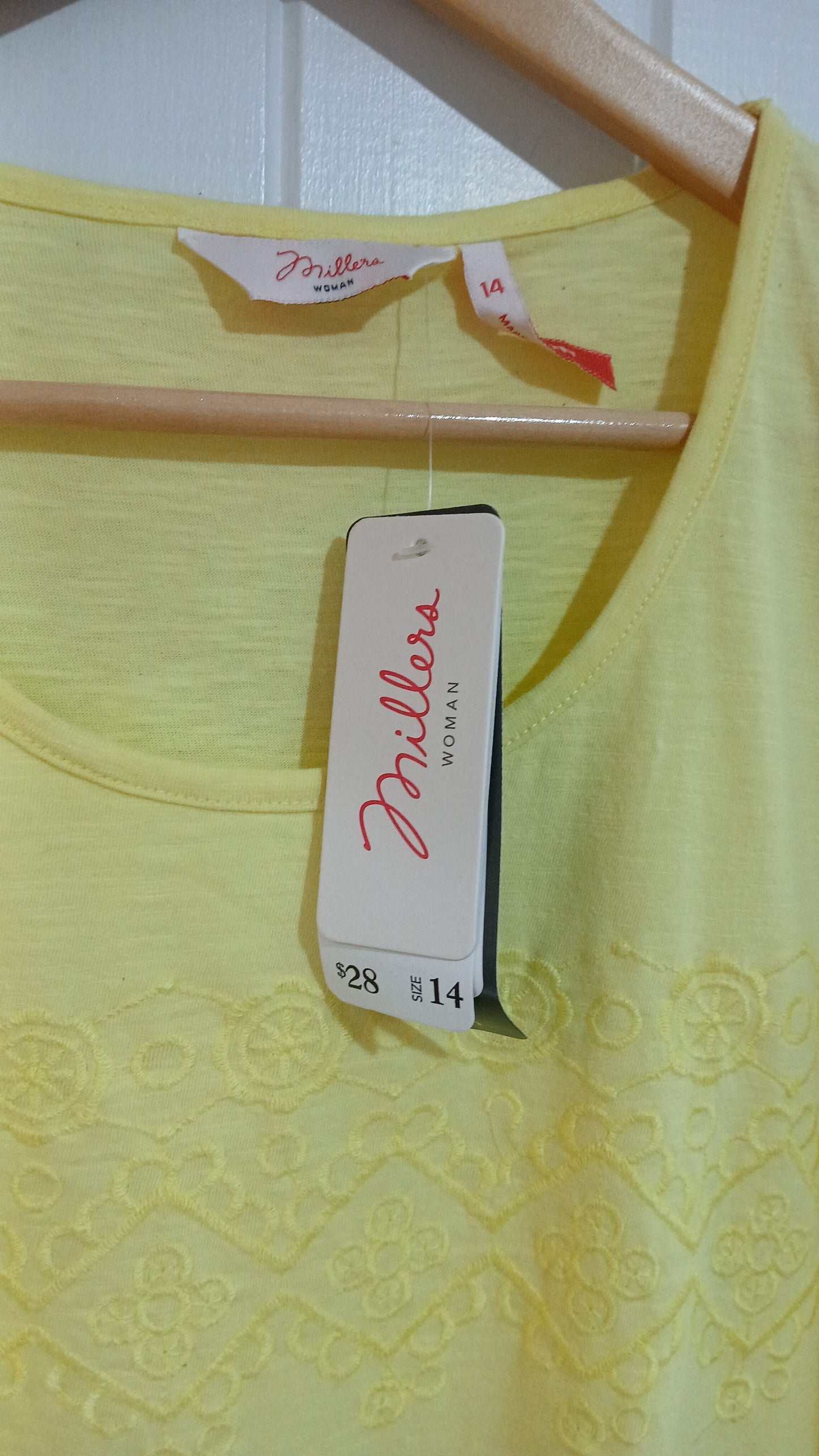 (14) Millers | Yellow Blouse | BNWT