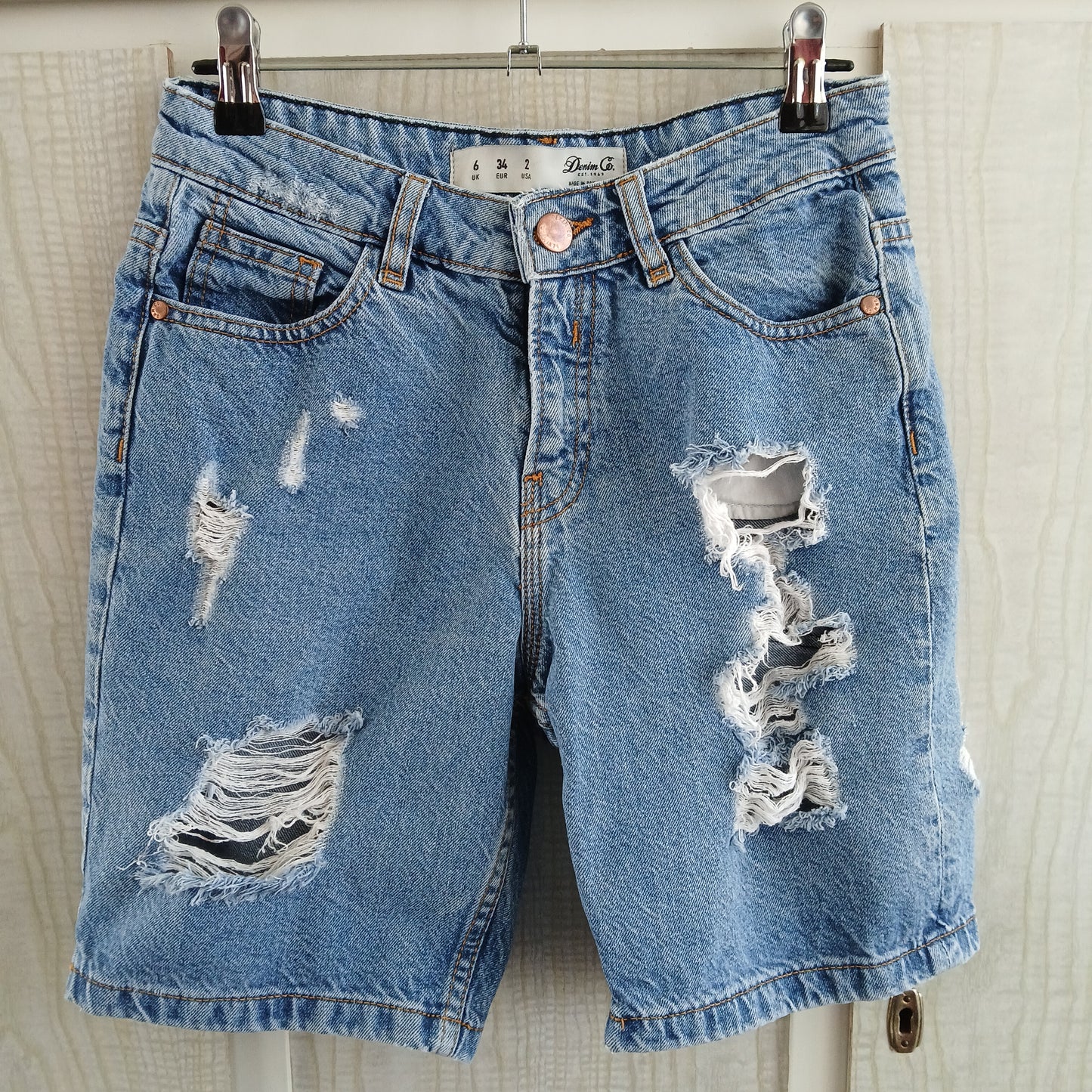 (6) Denim Shorts