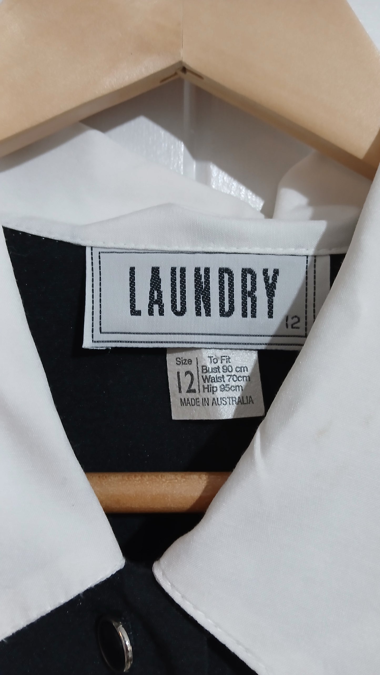 (12) Laundry | BW Fringe Blouse