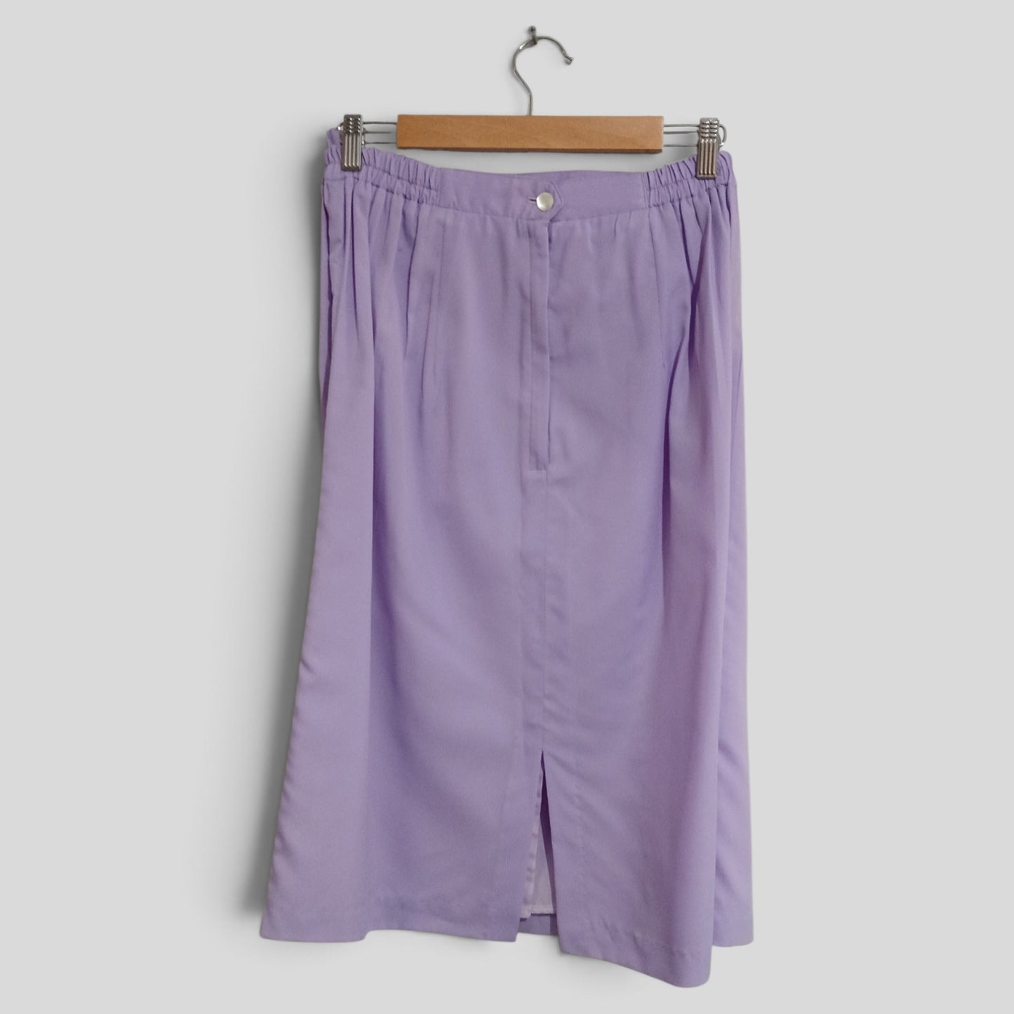 (10) Purple Blouse Skirt Set